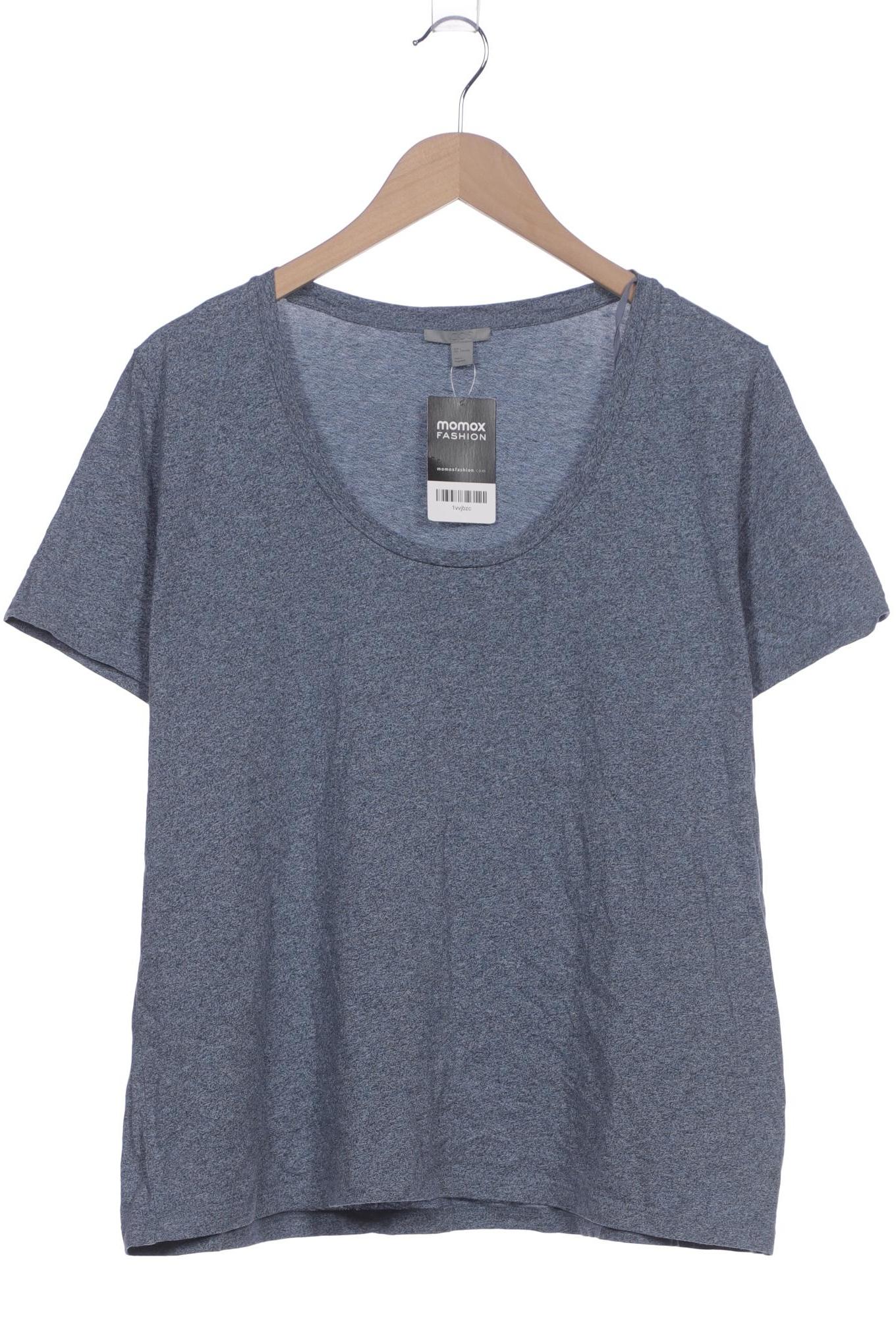 

COS Damen T-Shirt, marineblau, Gr. 42