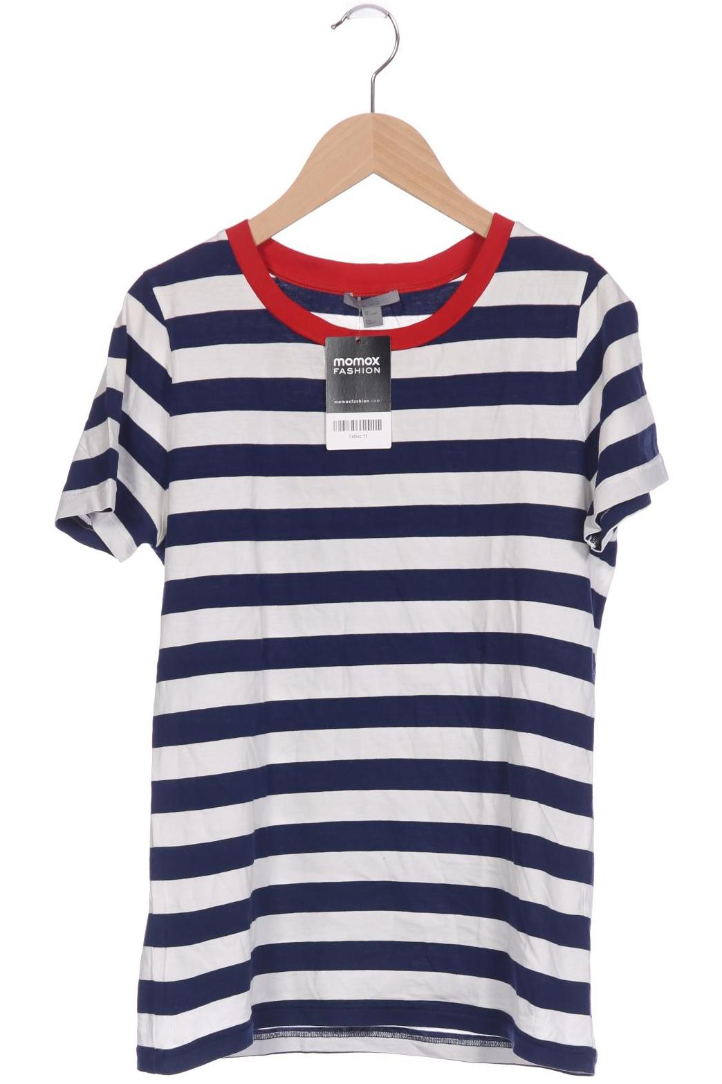 

COS Damen T-Shirt, marineblau, Gr. 36