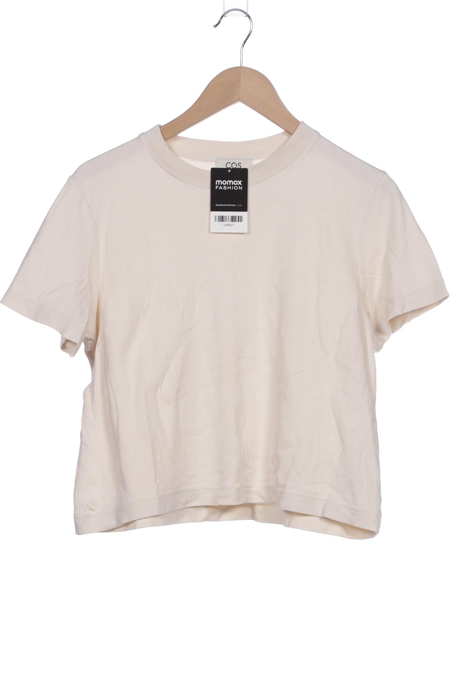 

COS Damen T-Shirt, cremeweiß, Gr. 38