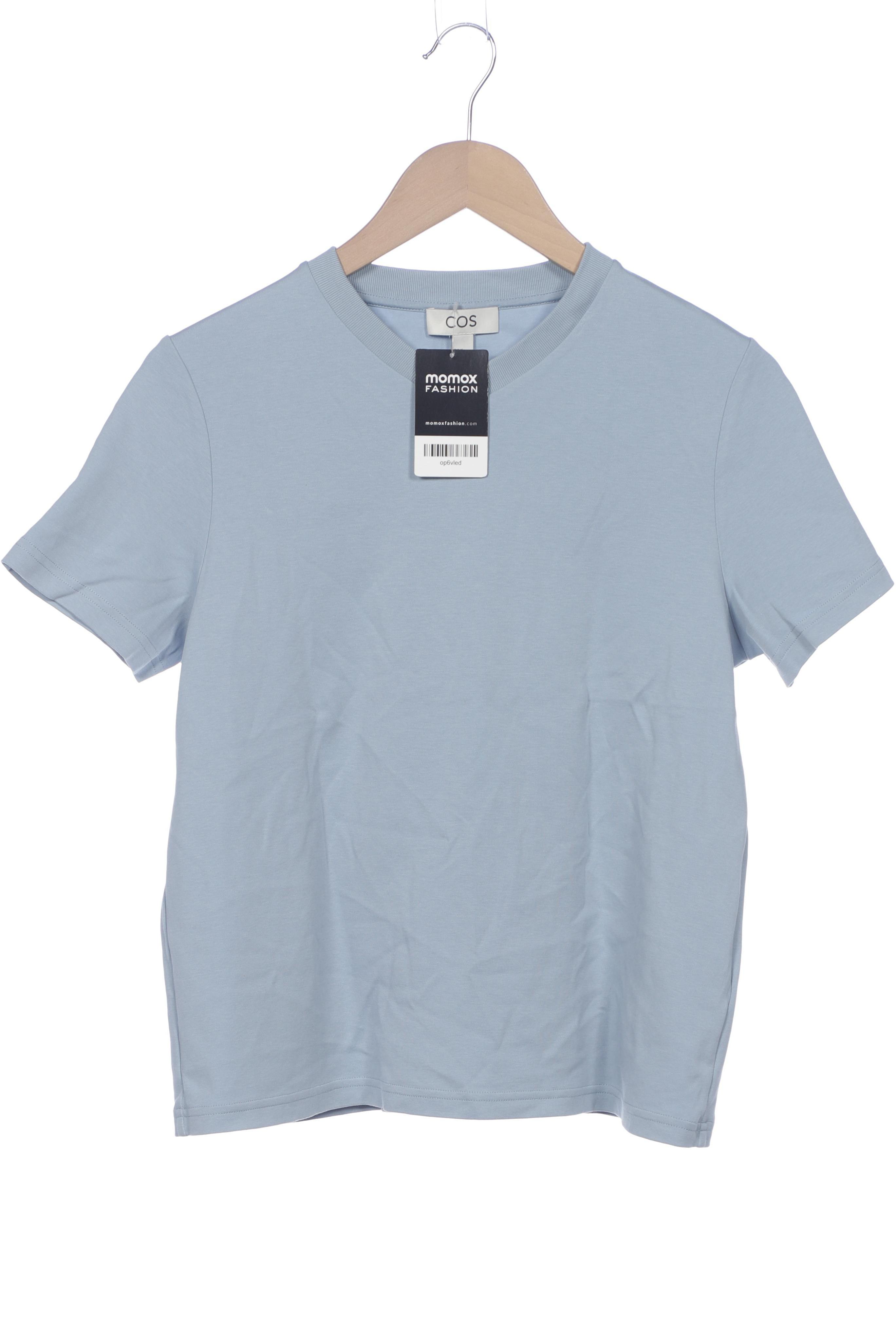 

COS Damen T-Shirt, hellblau, Gr. 38