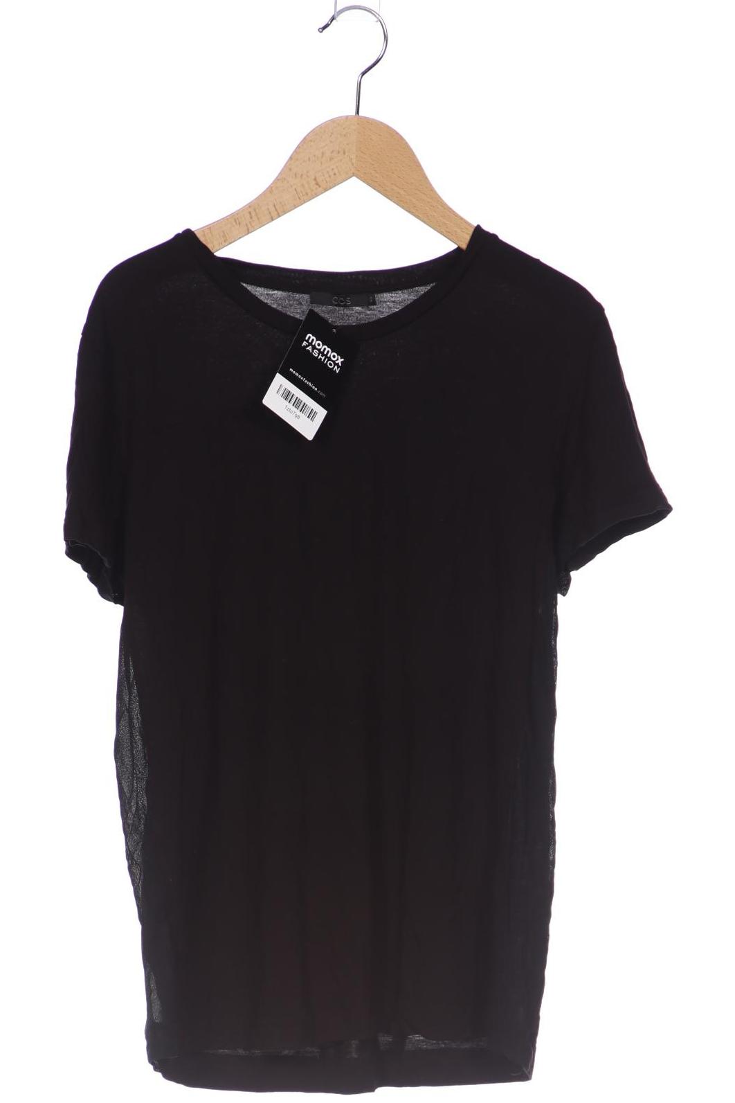 

COS Damen T-Shirt, schwarz, Gr. 34