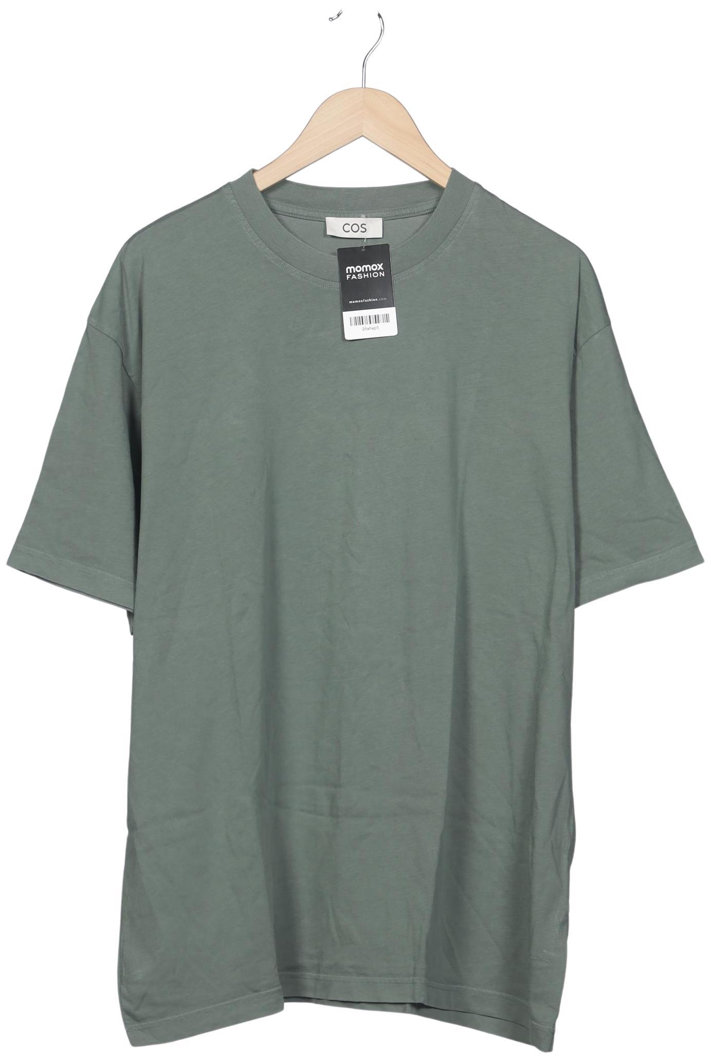 

COS Damen T-Shirt, grün, Gr. 48