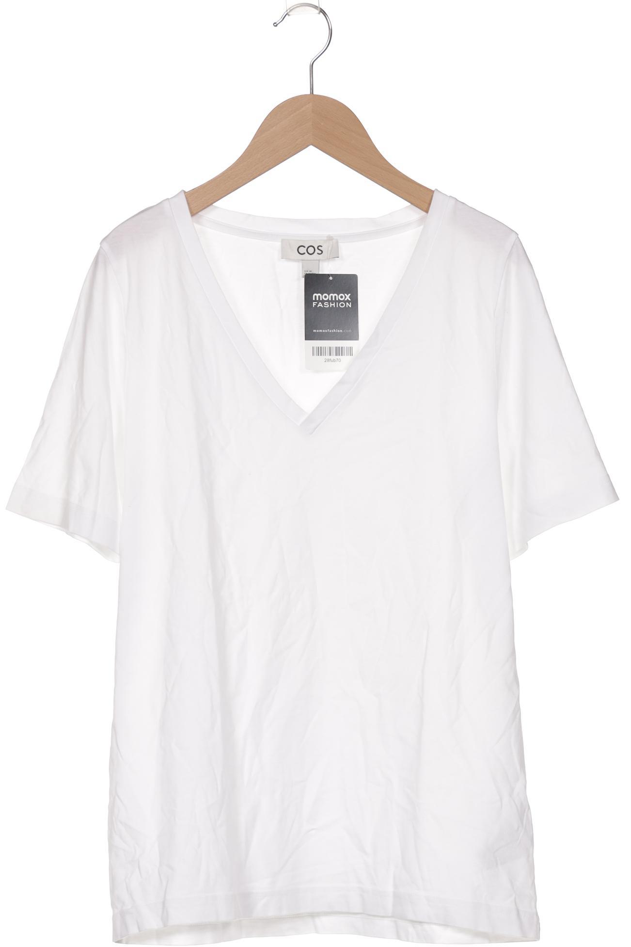 

COS Damen T-Shirt, weiß, Gr. 34