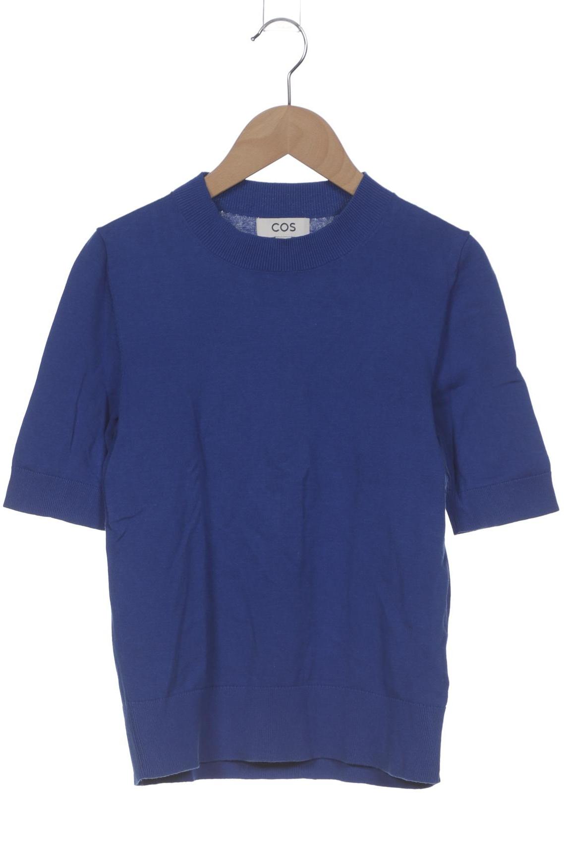 

COS Damen T-Shirt, blau, Gr. 34