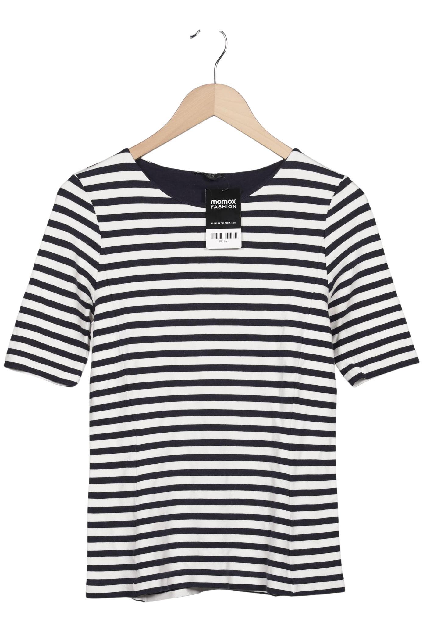 

COS Damen T-Shirt, marineblau, Gr. 38