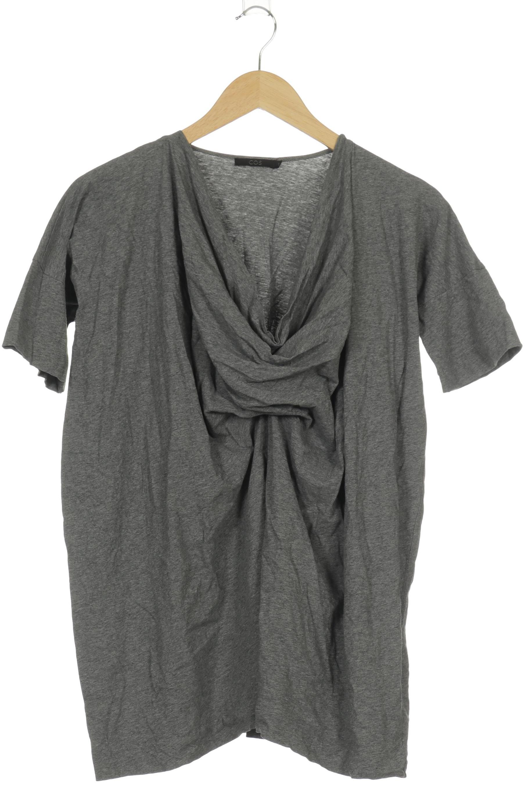 

COS Damen T-Shirt, grau, Gr. 34