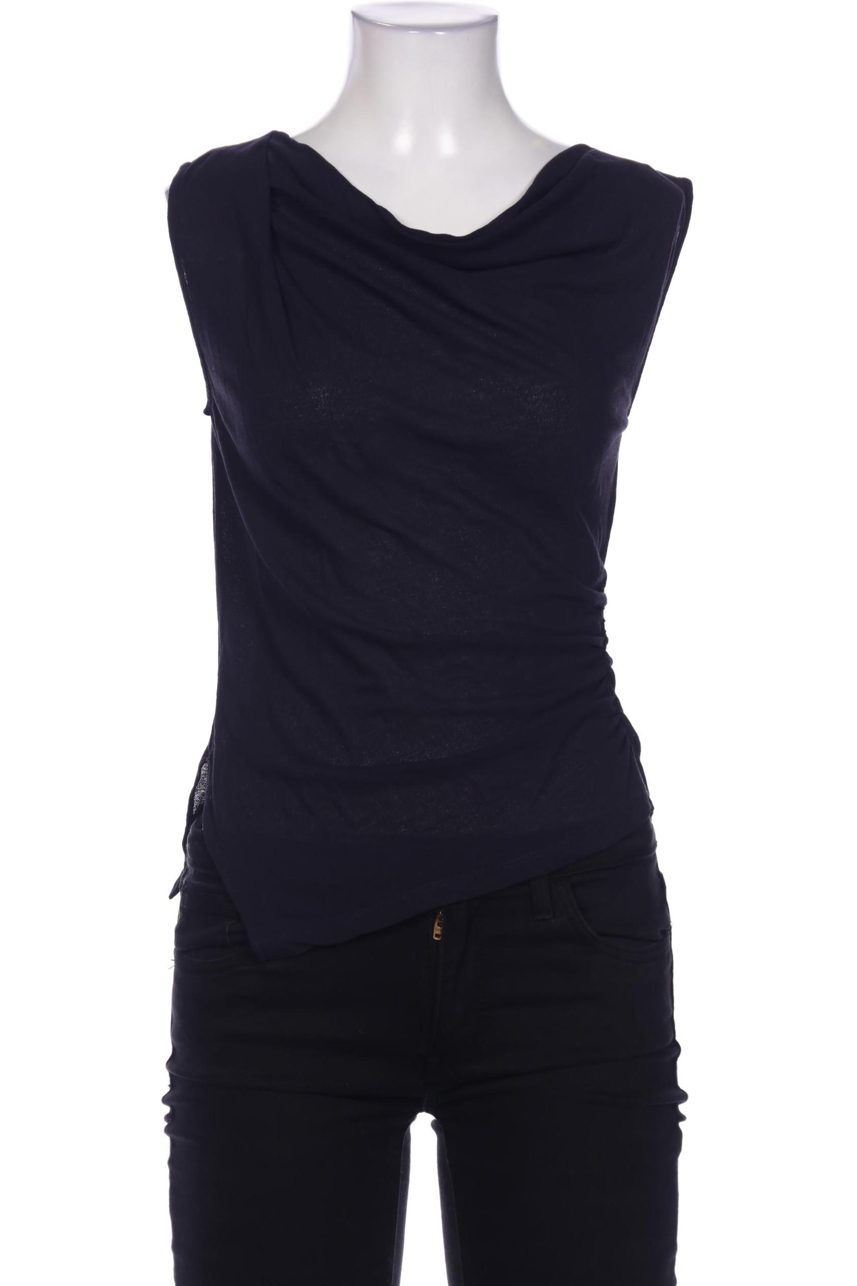 

COS Damen T-Shirt, marineblau, Gr. 34