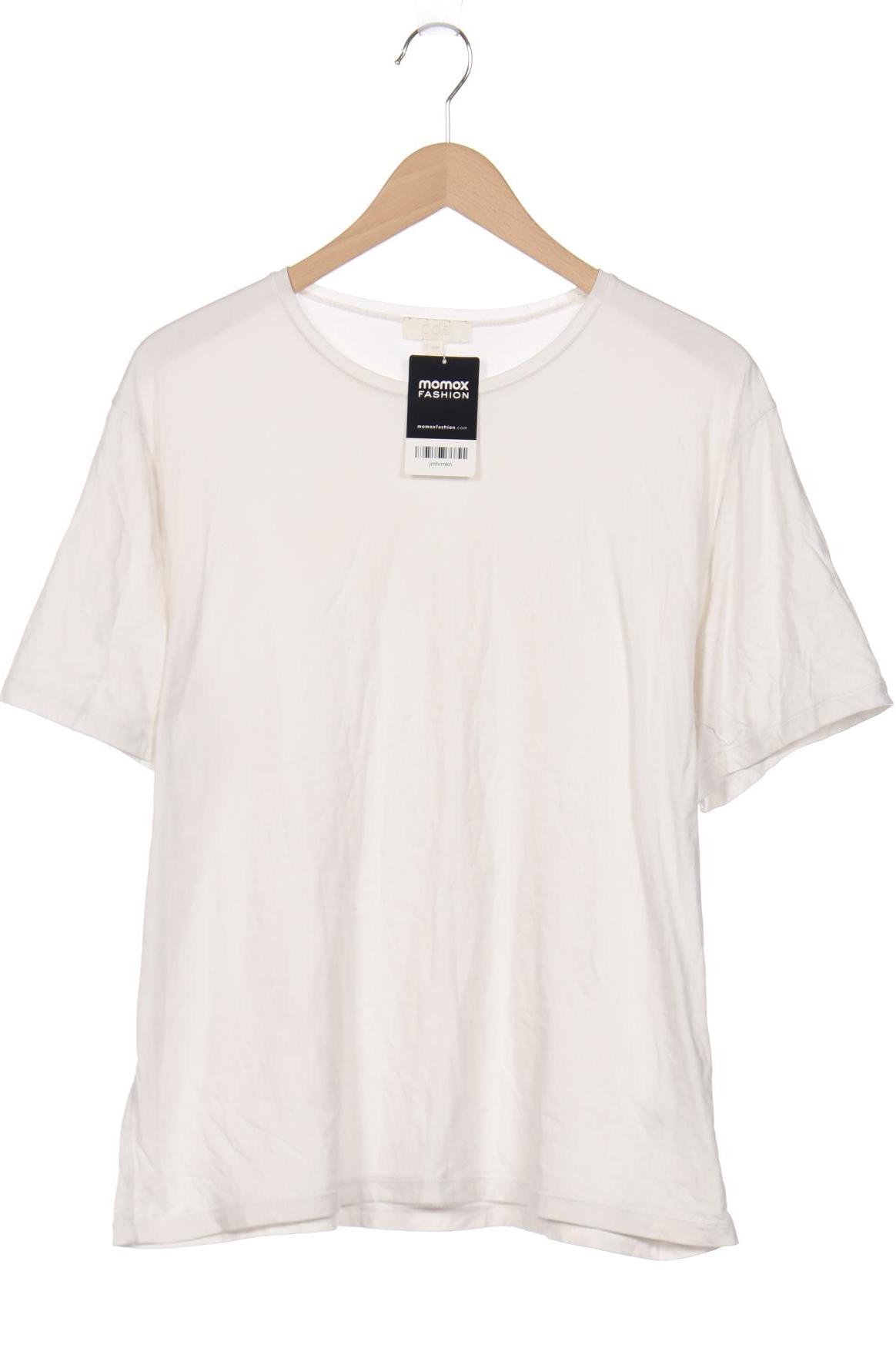 

COS Damen T-Shirt, cremeweiß