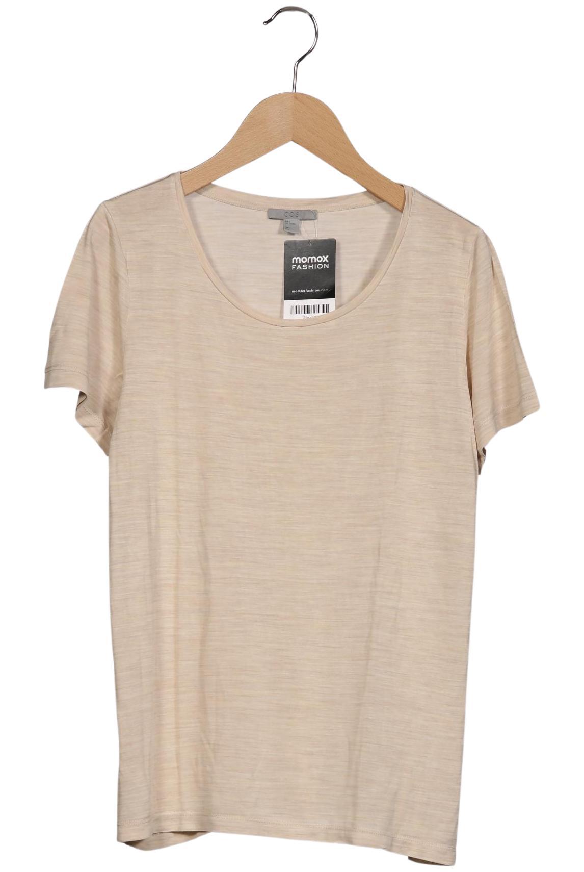 

COS Damen T-Shirt, beige, Gr. 36
