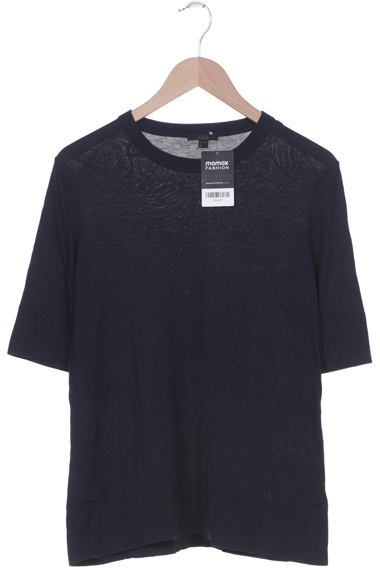 

COS Damen T-Shirt, marineblau