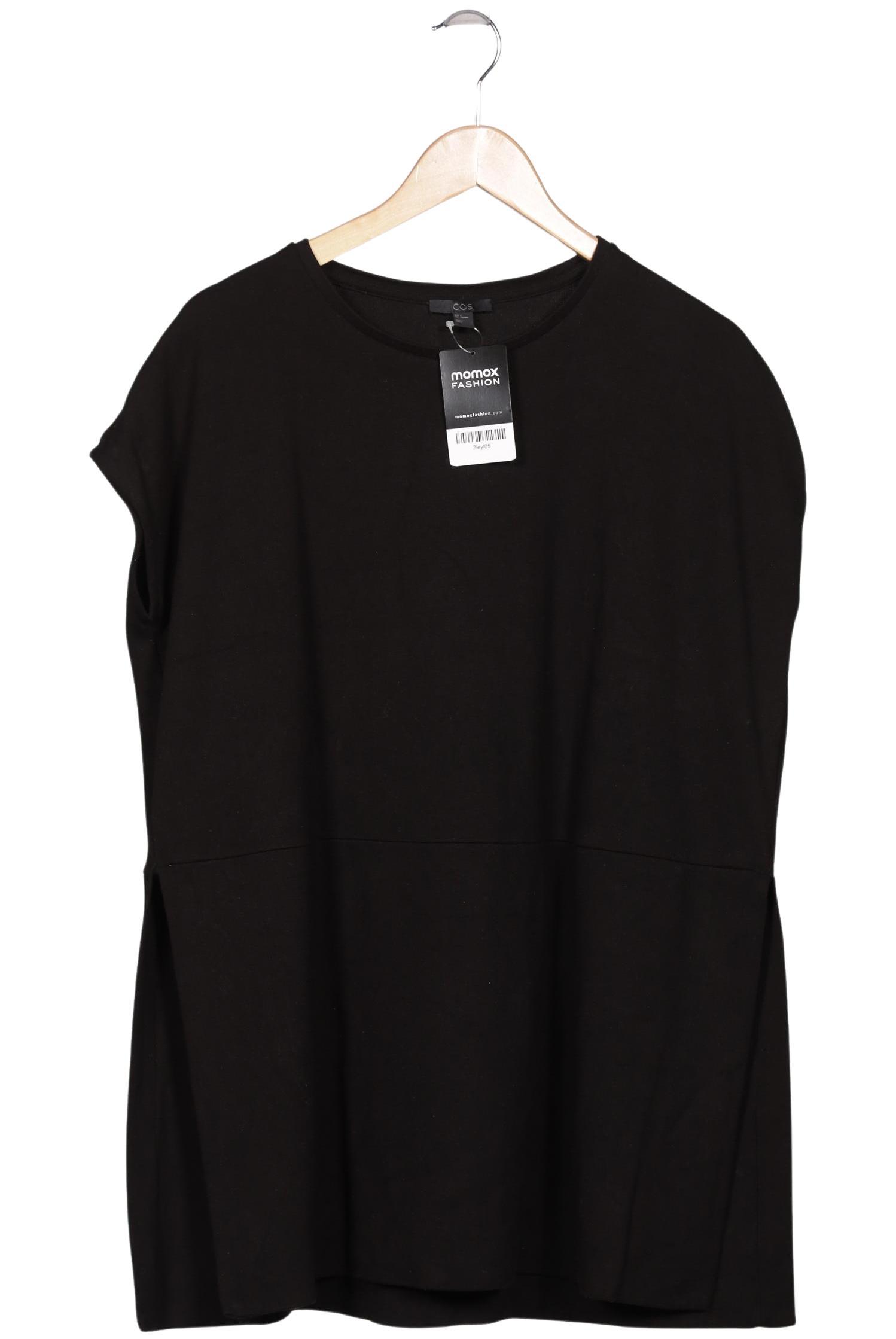 

COS Damen T-Shirt, schwarz, Gr. 36