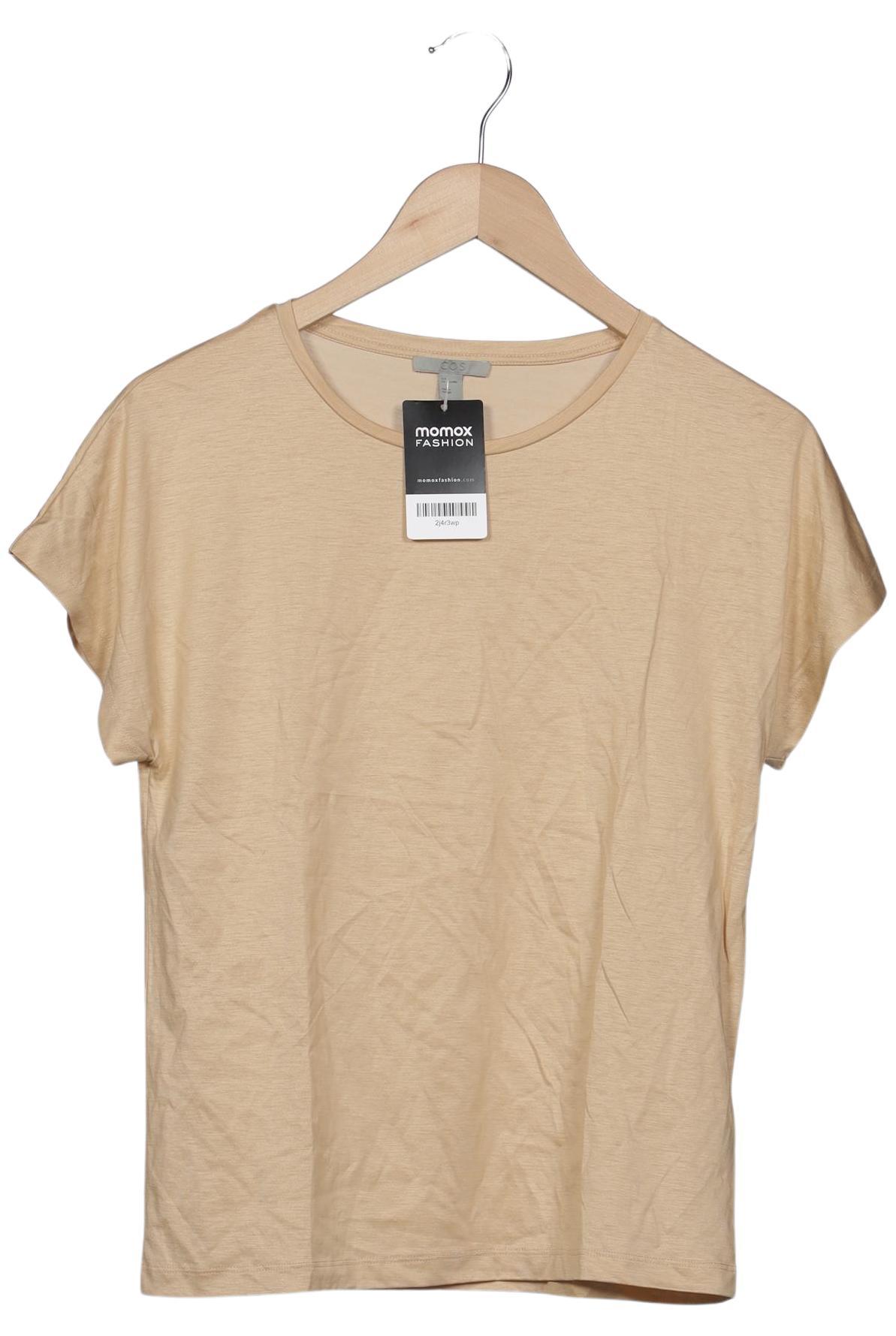 

COS Damen T-Shirt, beige, Gr. 36