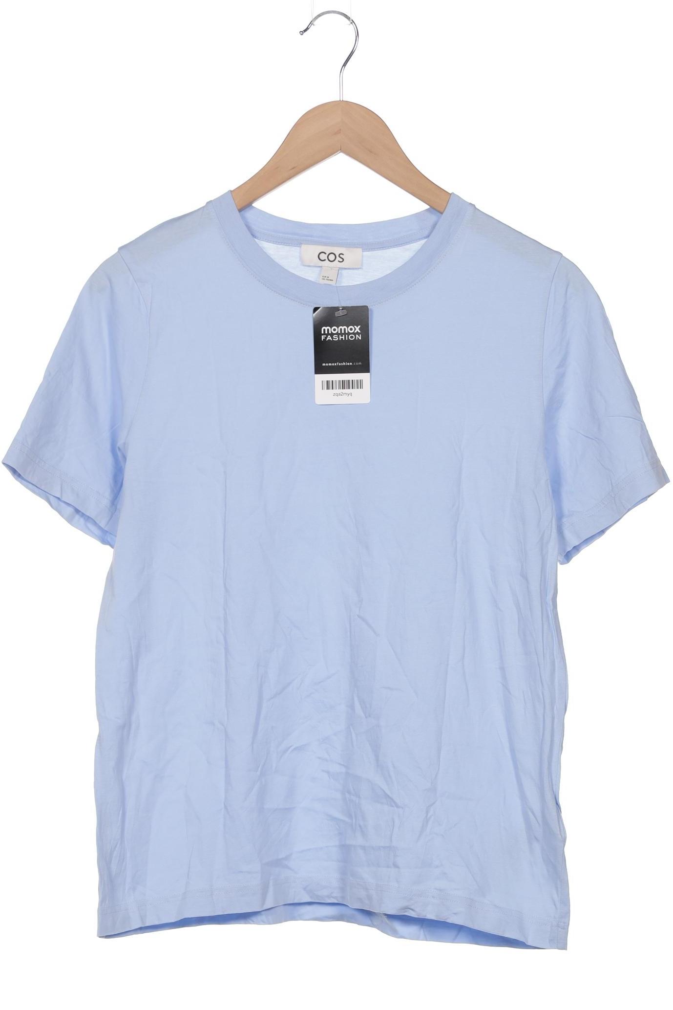 

COS Damen T-Shirt, hellblau, Gr. 38