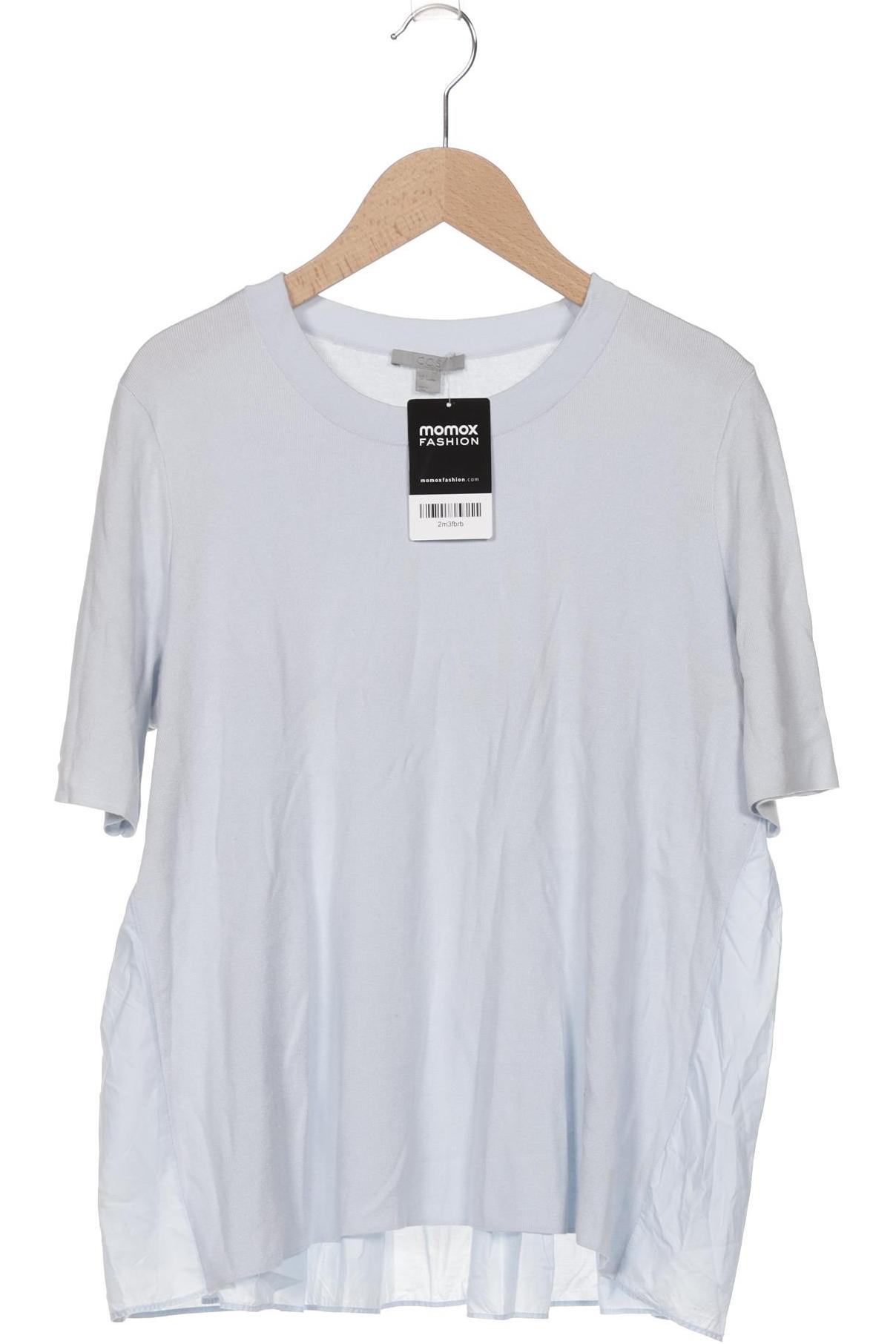 

COS Damen T-Shirt, hellblau, Gr. 36