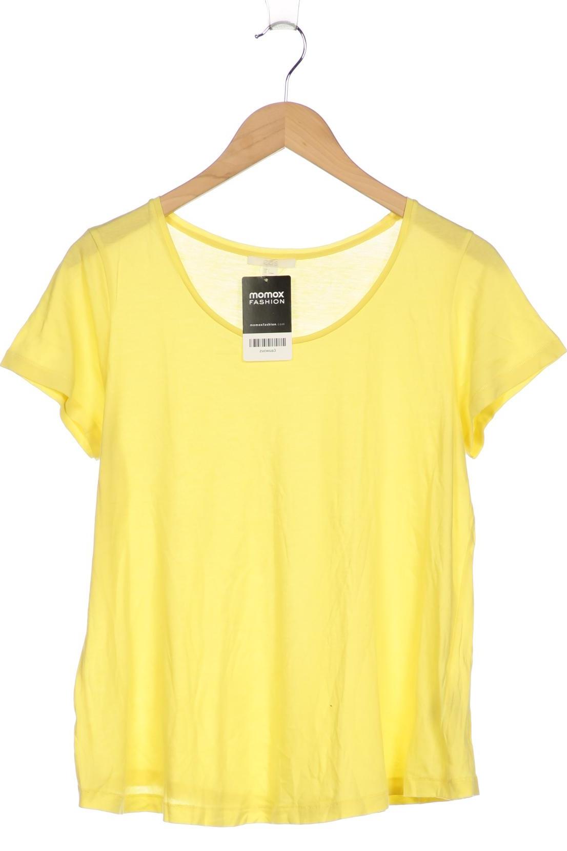 

COS Damen T-Shirt, gelb, Gr. 36