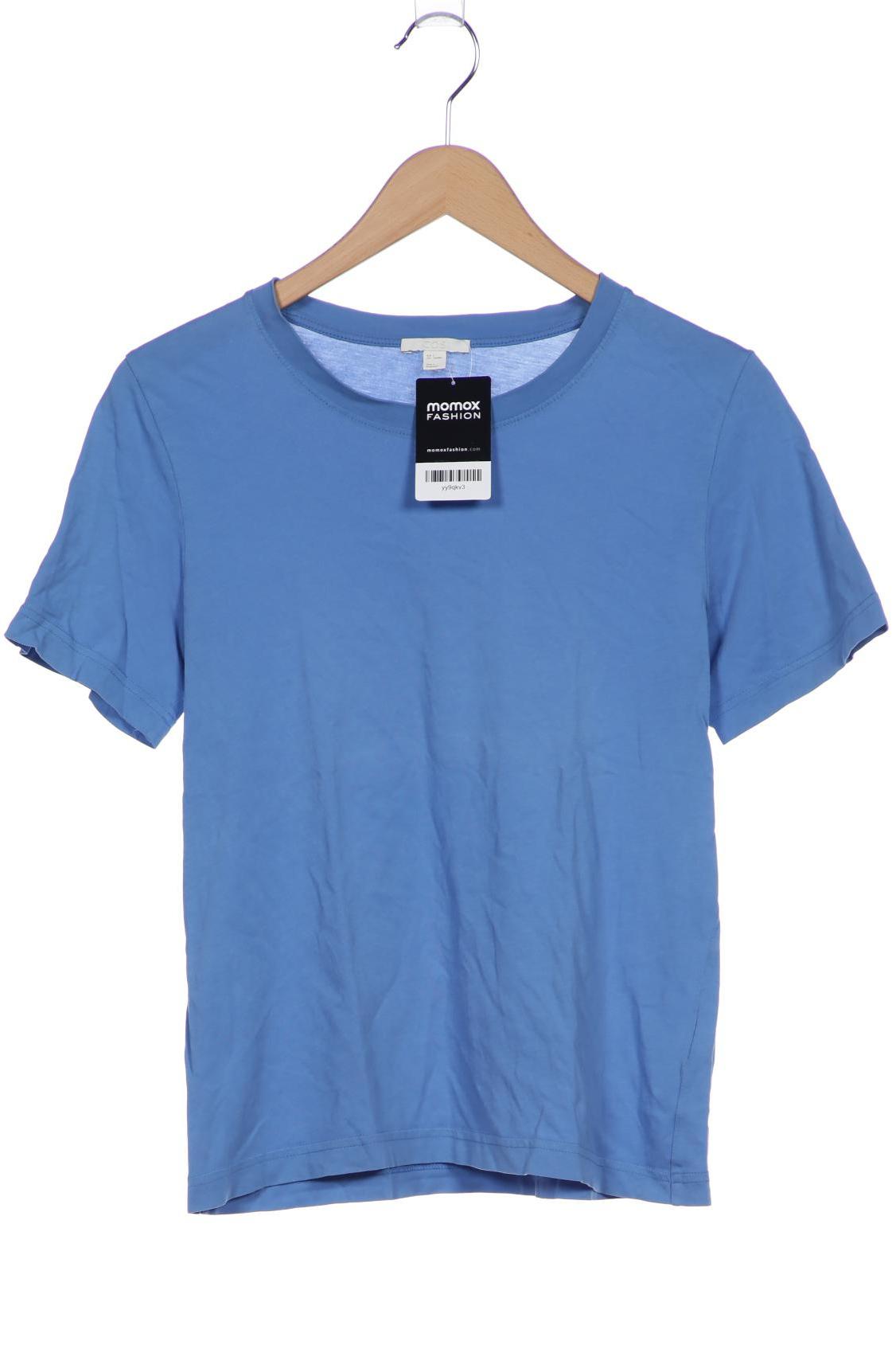 

COS Damen T-Shirt, blau, Gr. 36