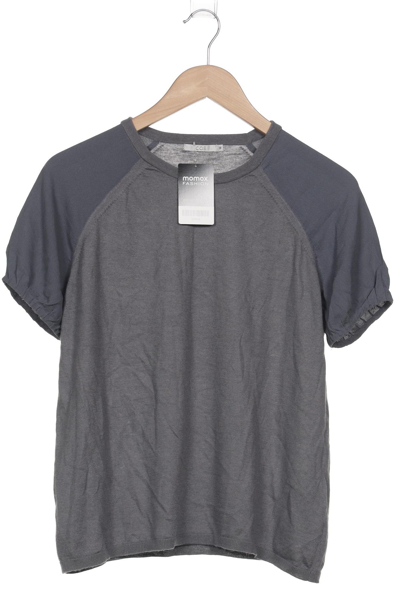 

COS Damen T-Shirt, grau, Gr. 38