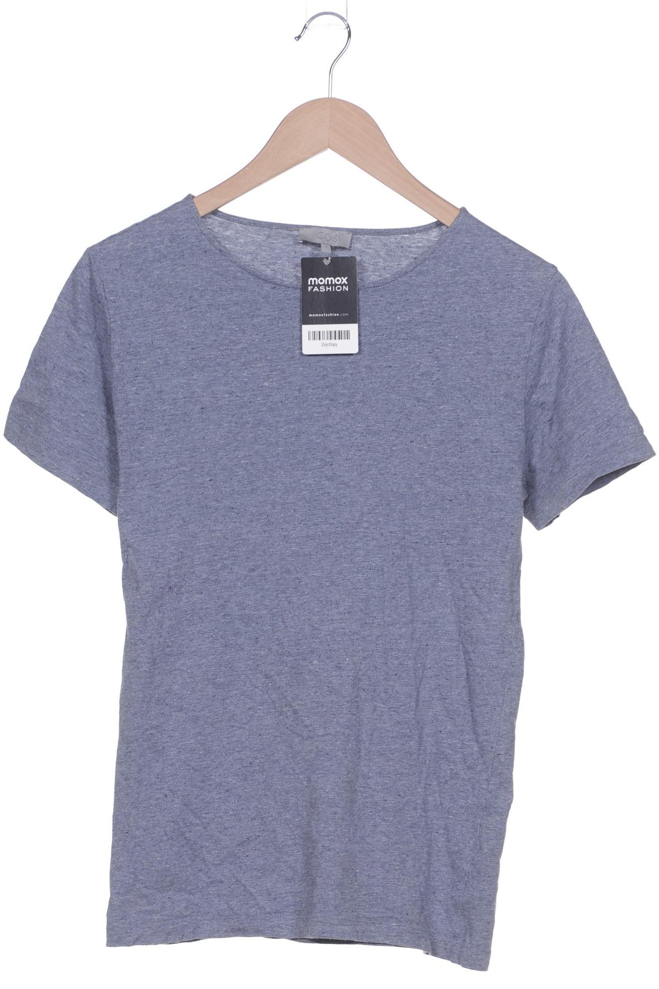

COS Damen T-Shirt, blau, Gr. 36
