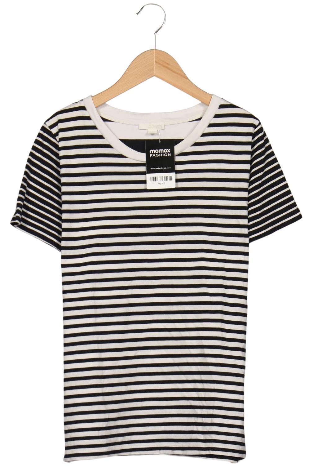 

COS Damen T-Shirt, schwarz, Gr. 38