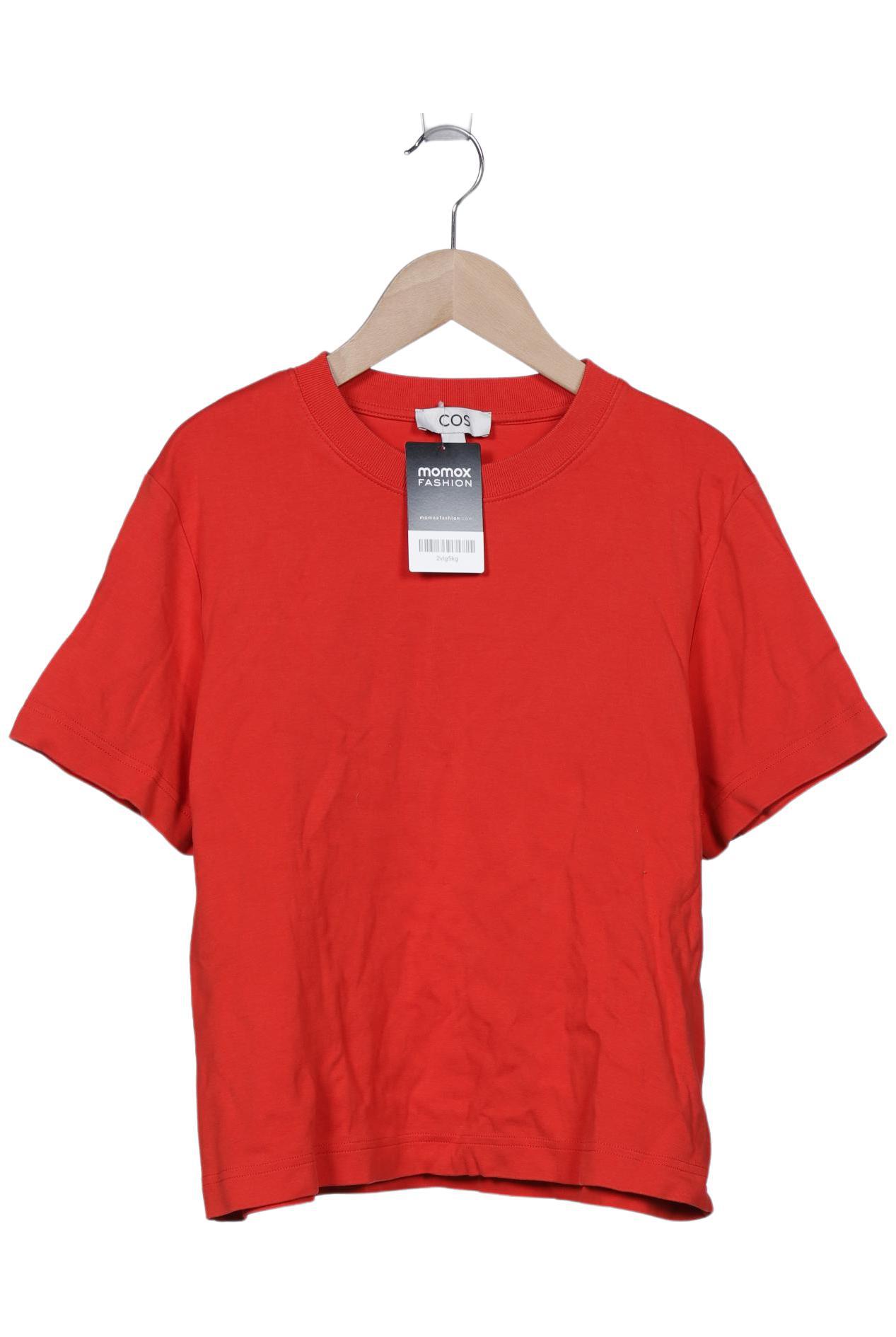 

COS Damen T-Shirt, rot, Gr. 38
