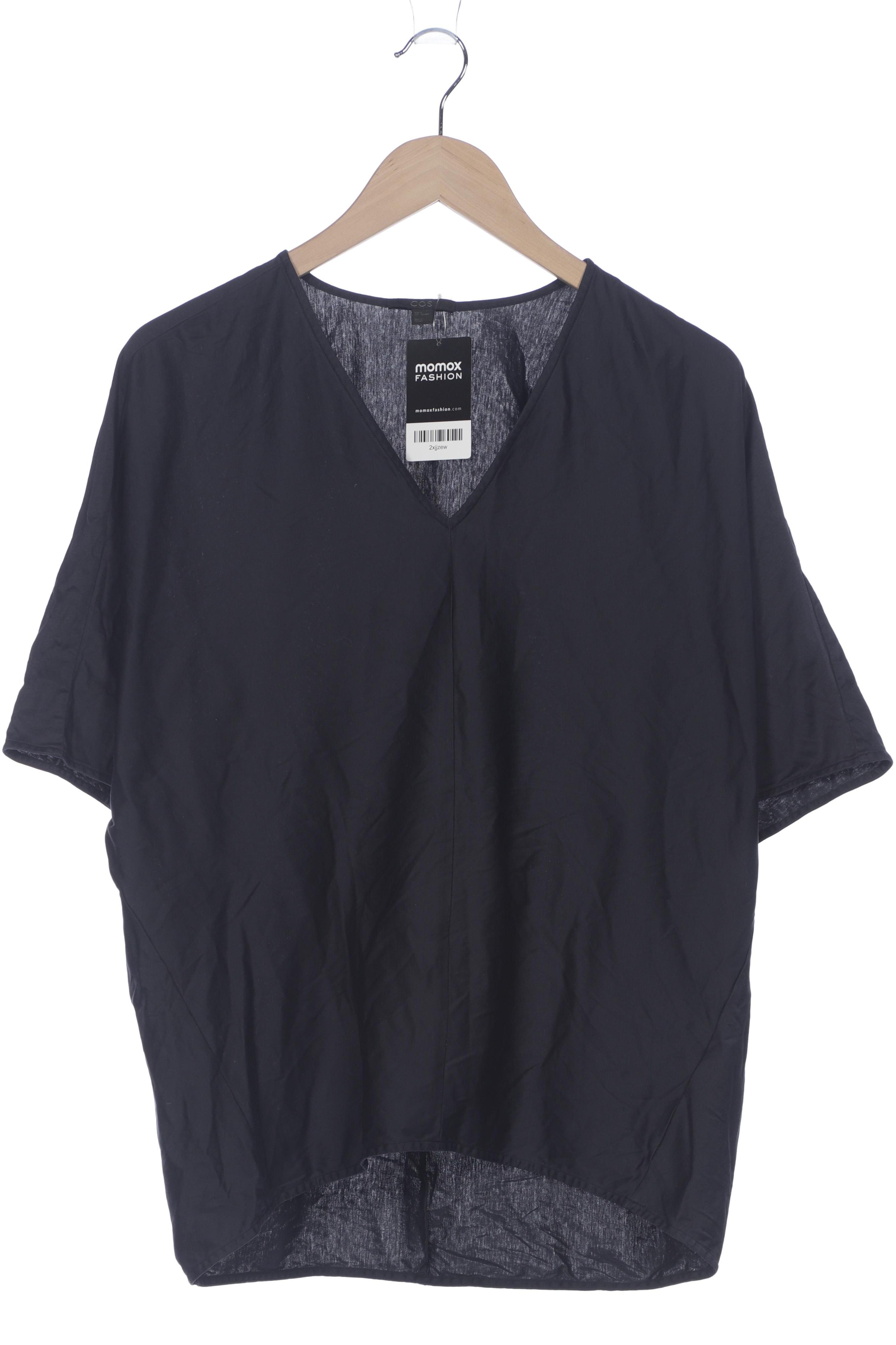 

COS Damen T-Shirt, marineblau, Gr. 36