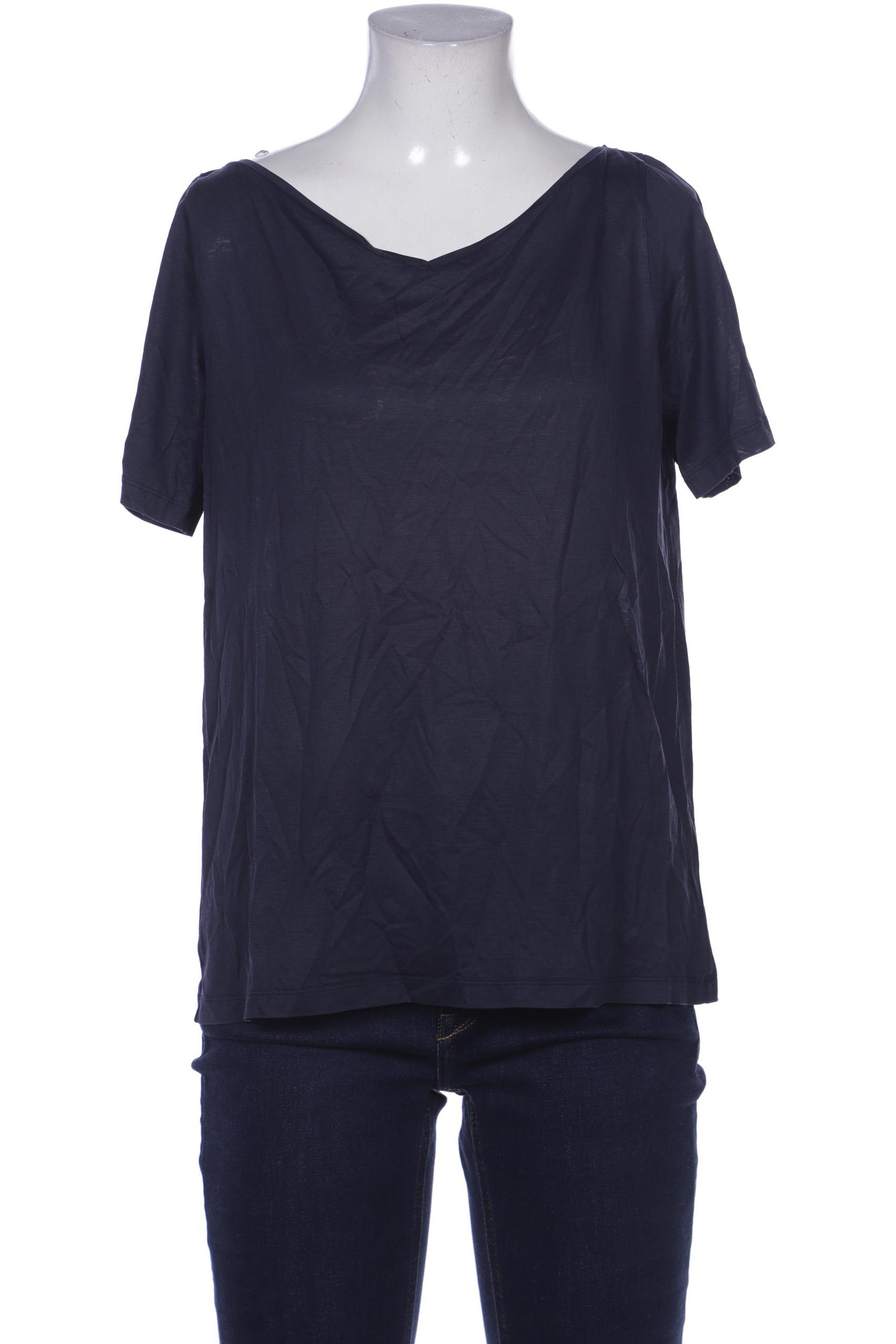 

COS Damen T-Shirt, marineblau, Gr. 38
