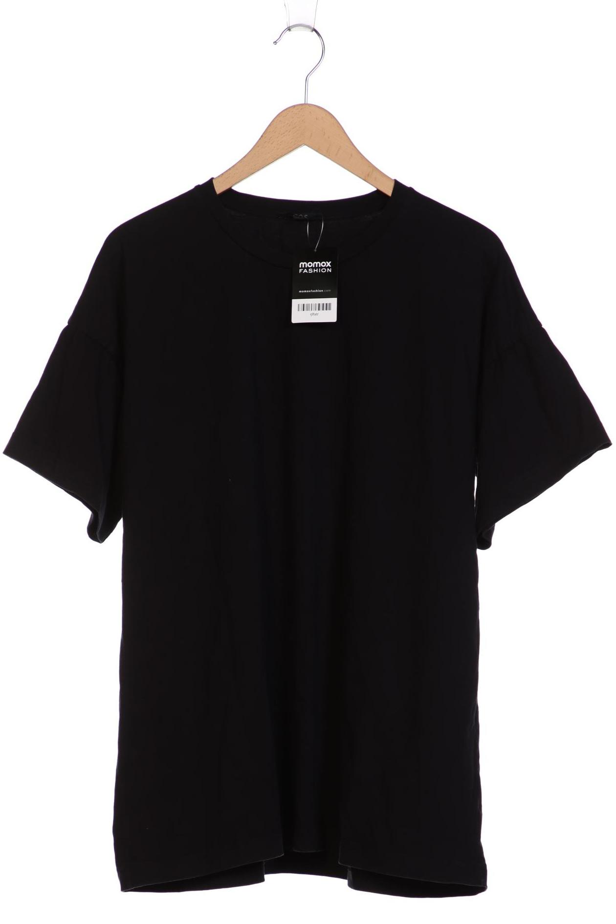 

COS Damen T-Shirt, schwarz, Gr. 36