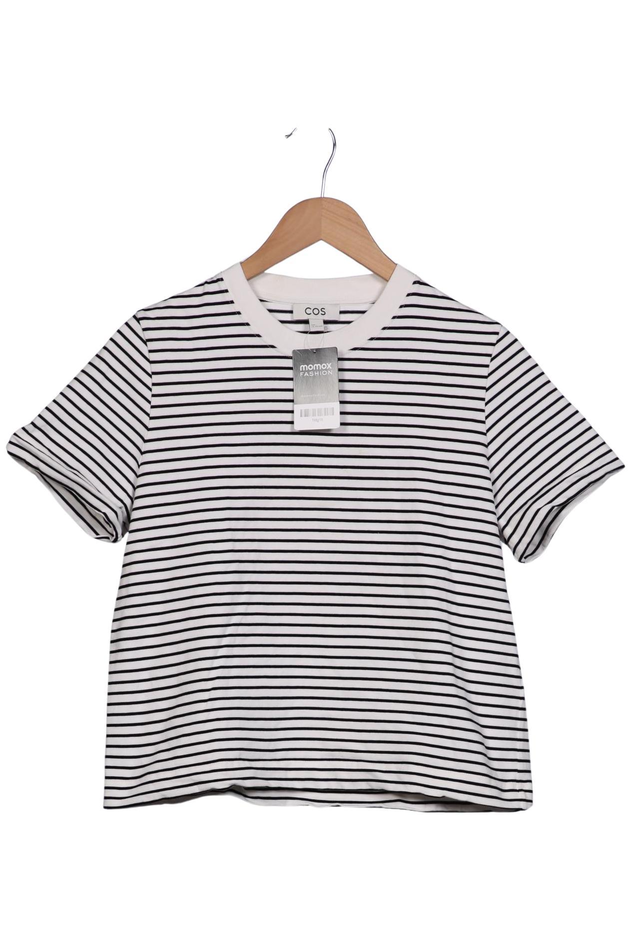 

COS Damen T-Shirt, schwarz, Gr. 42