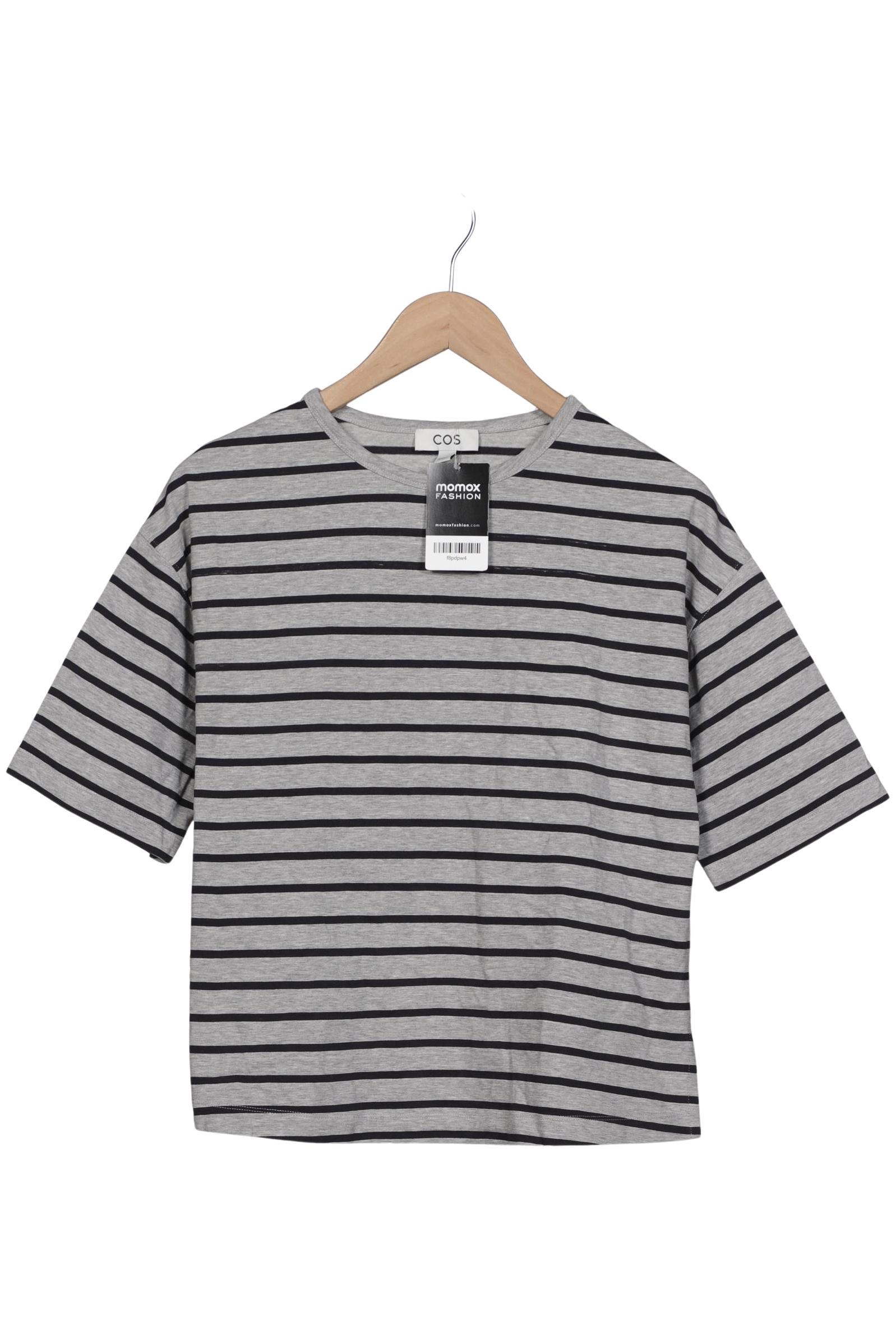 

COS Damen T-Shirt, grau, Gr. 36