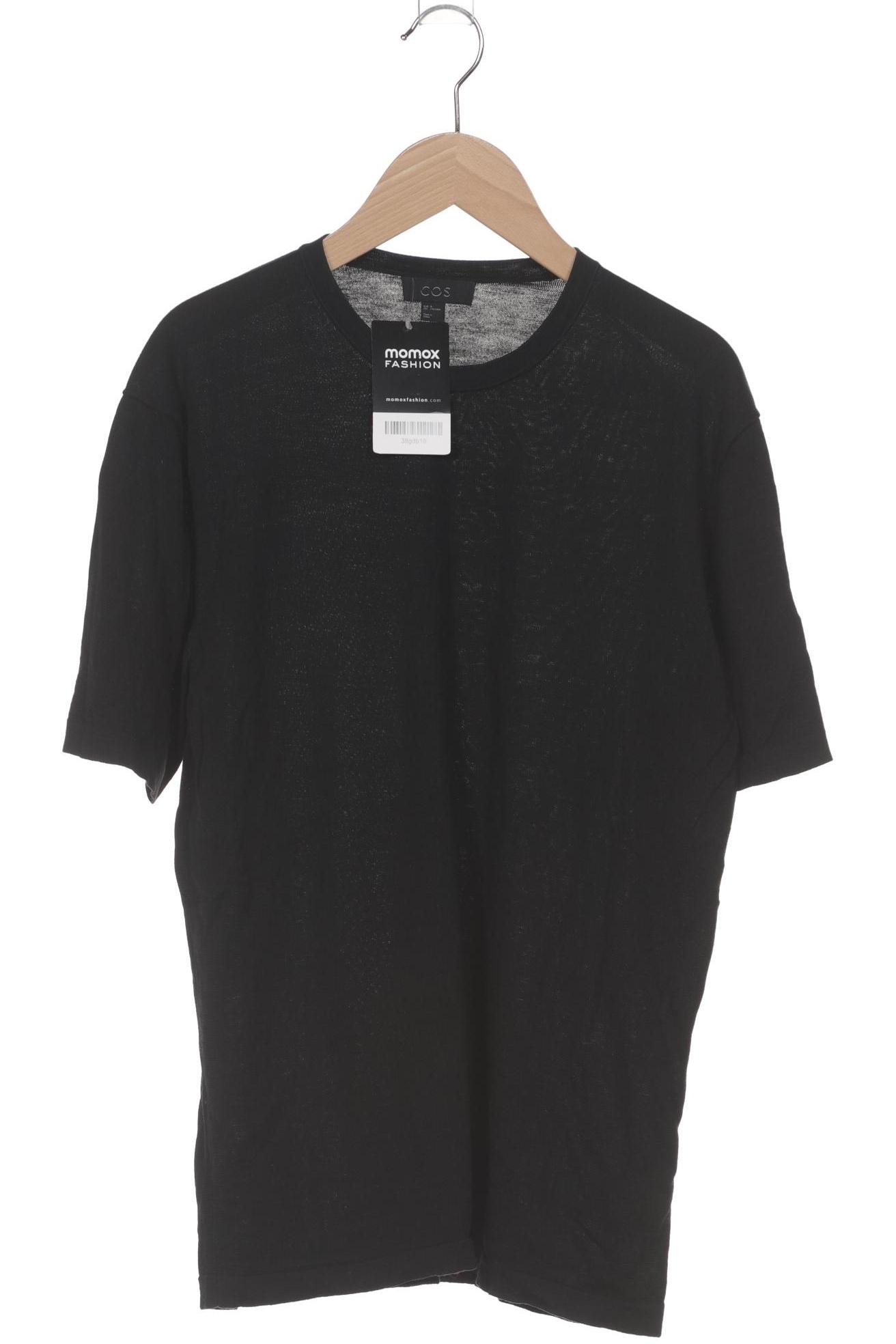 

COS Damen T-Shirt, schwarz, Gr. 38