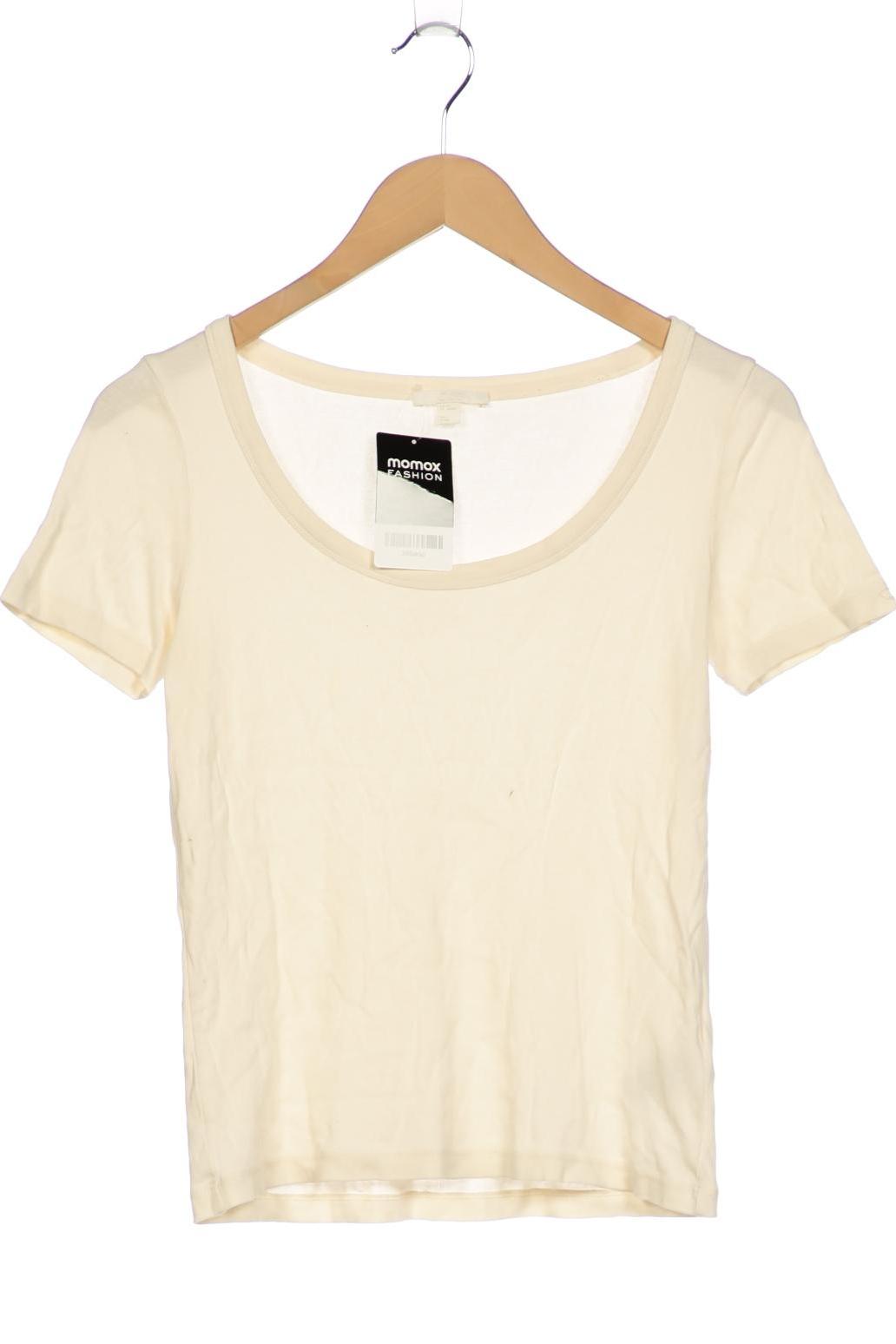 

COS Damen T-Shirt, cremeweiß, Gr. 34