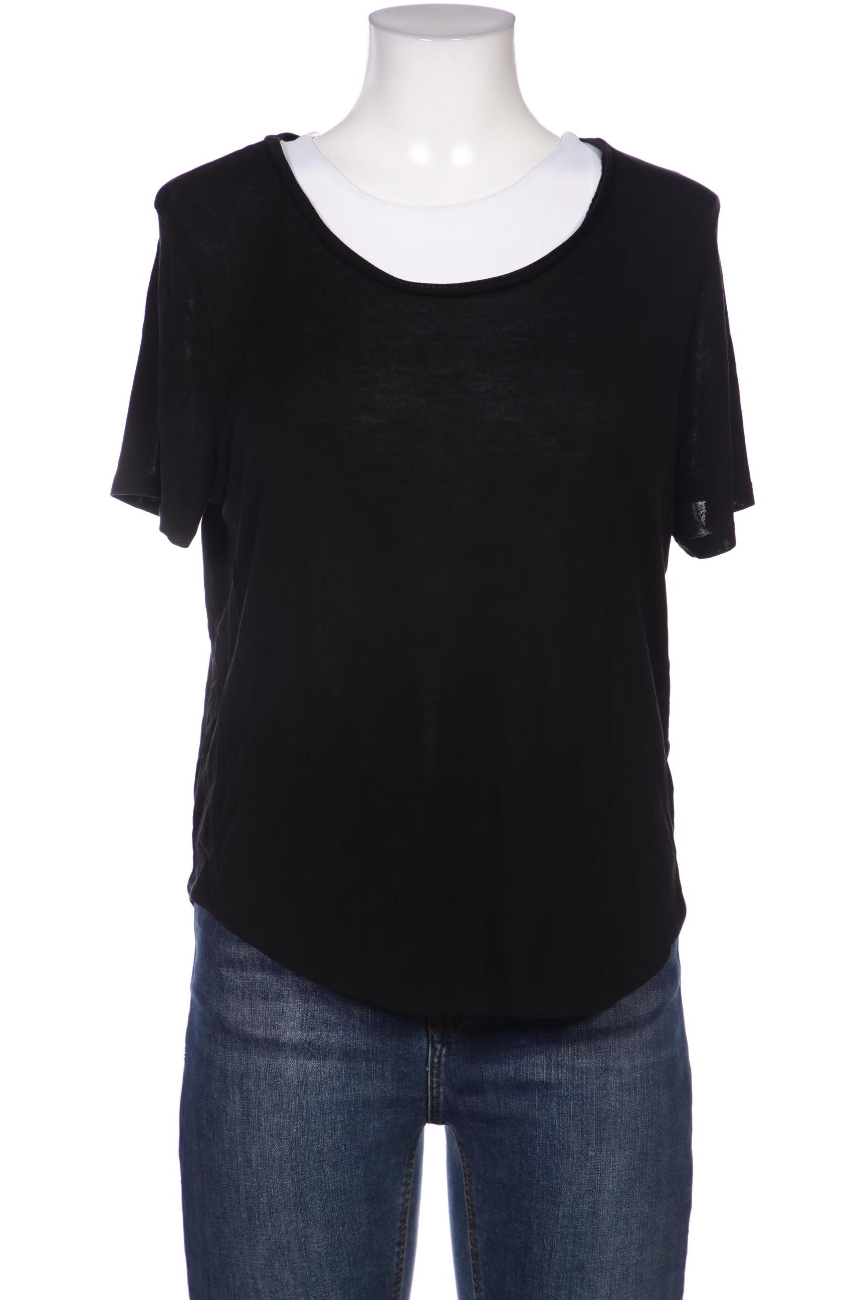 

COS Damen T-Shirt, schwarz, Gr. 38