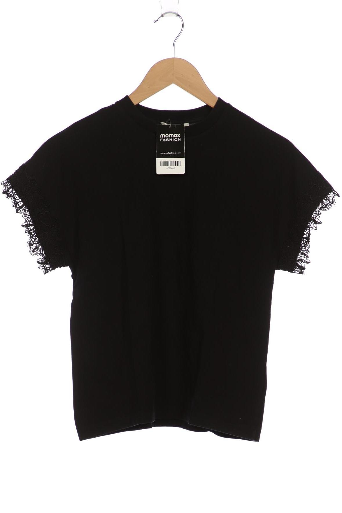 

COS Damen T-Shirt, schwarz, Gr. 34