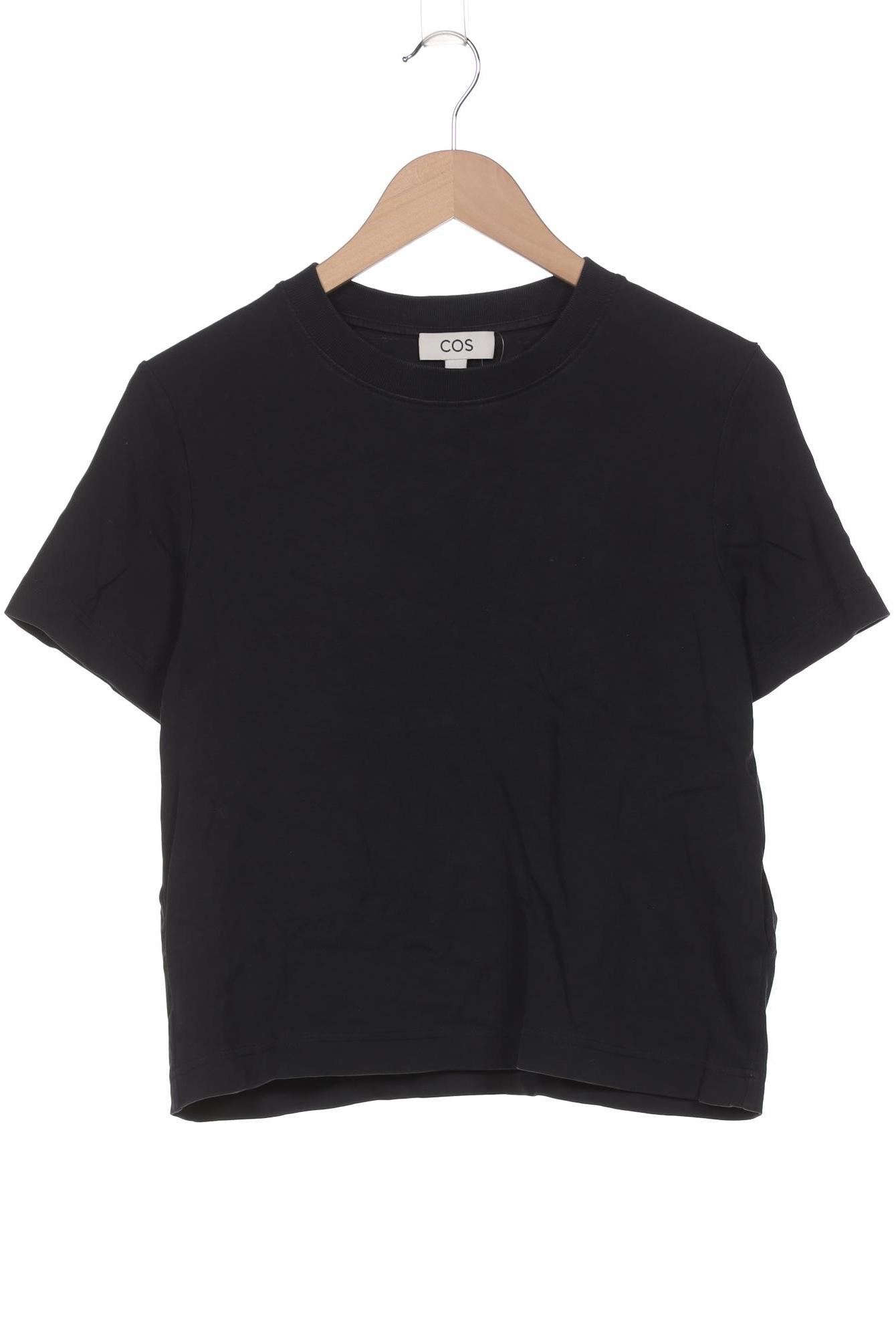 

COS Damen T-Shirt, marineblau, Gr. 38
