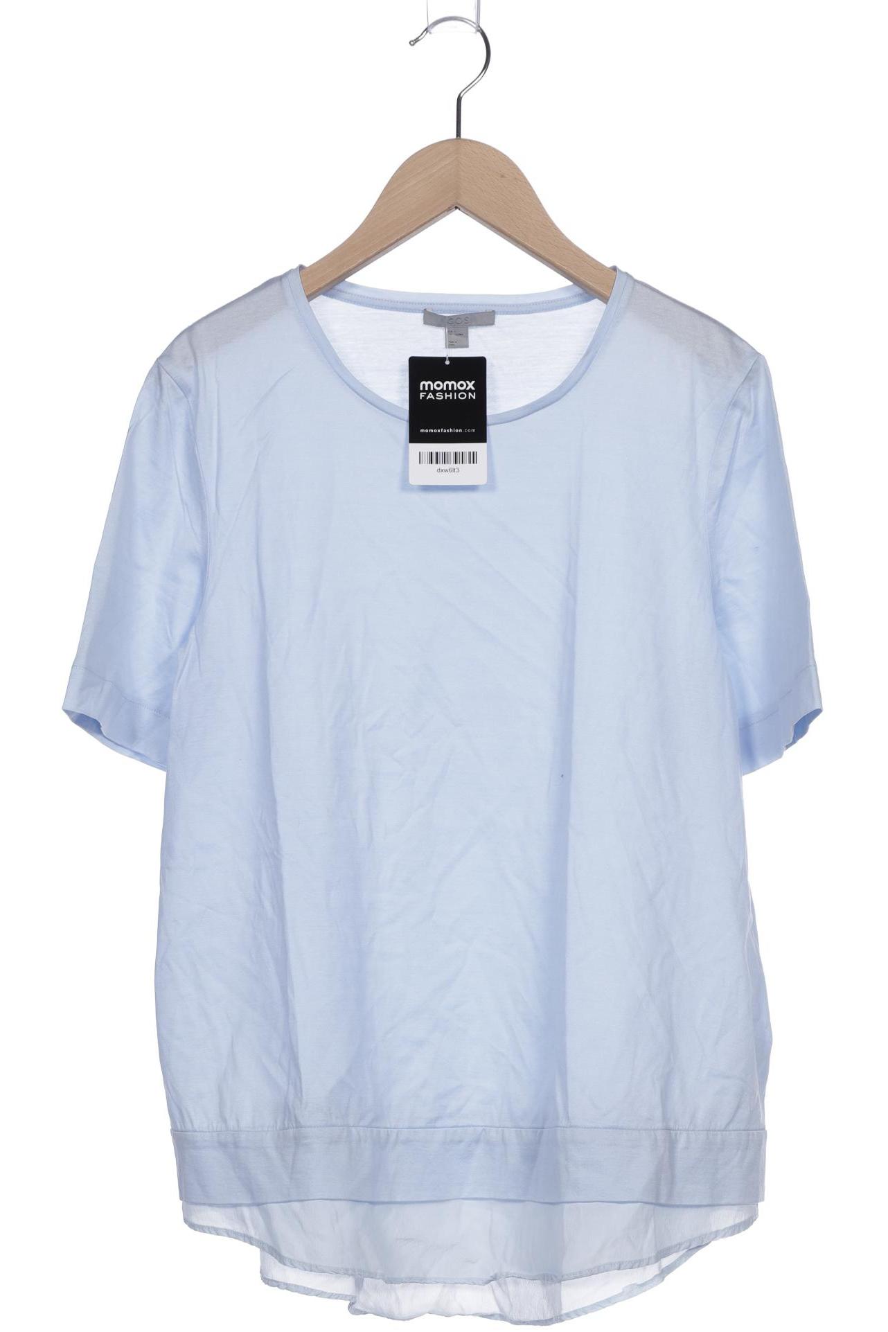 

COS Damen T-Shirt, hellblau, Gr. 36