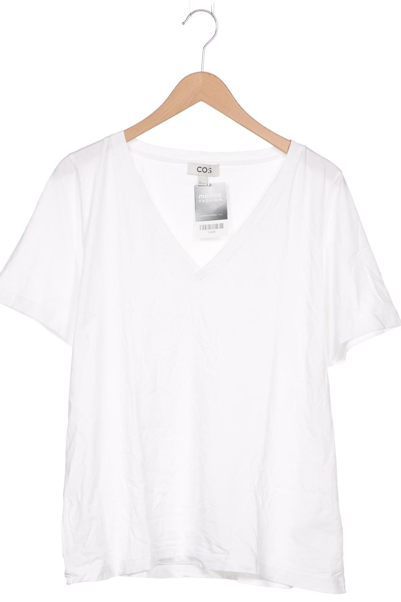 

COS Damen T-Shirt, weiß