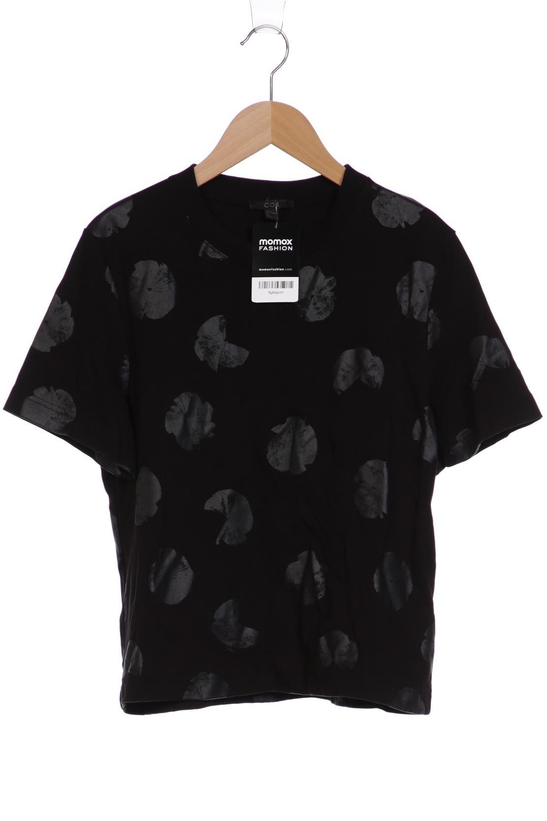 

COS Damen T-Shirt, schwarz