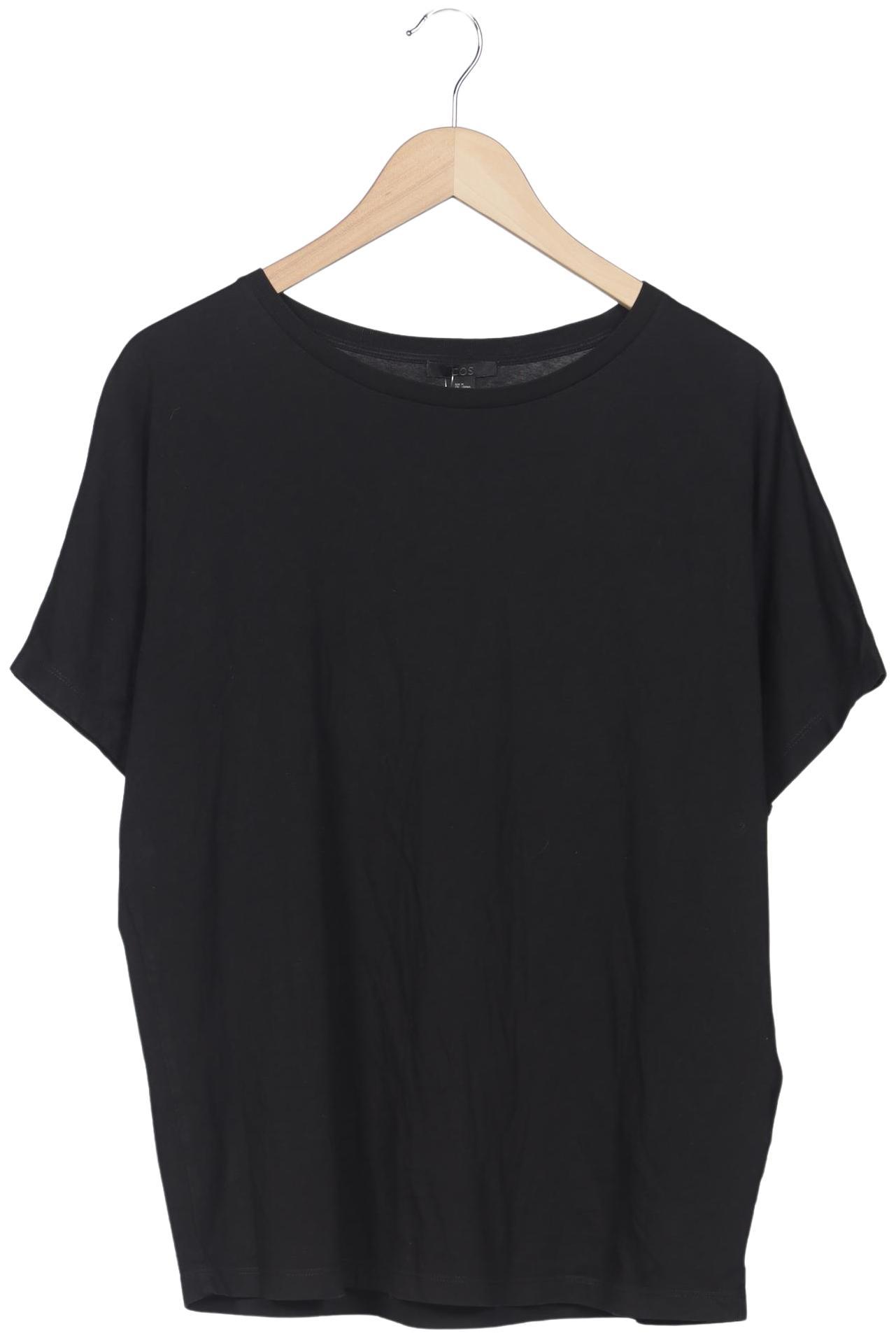 

COS Damen T-Shirt, schwarz, Gr. 38