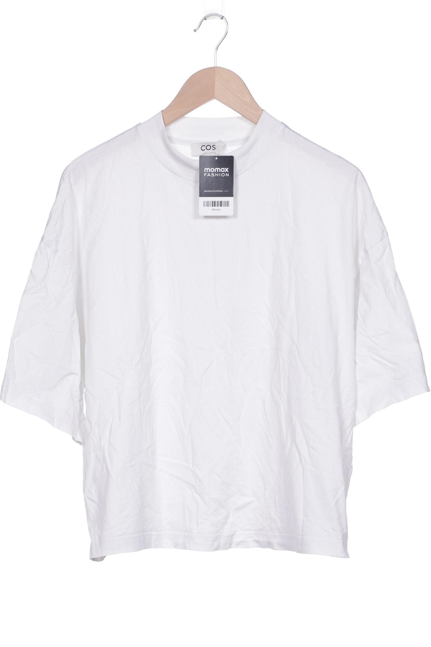 

COS Damen T-Shirt, weiß, Gr. 36