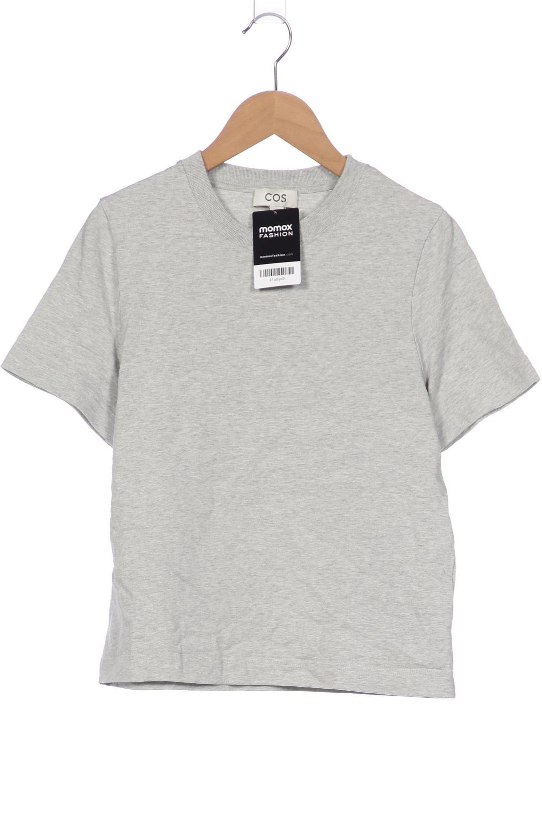 

COS Damen T-Shirt, grau, Gr. 38