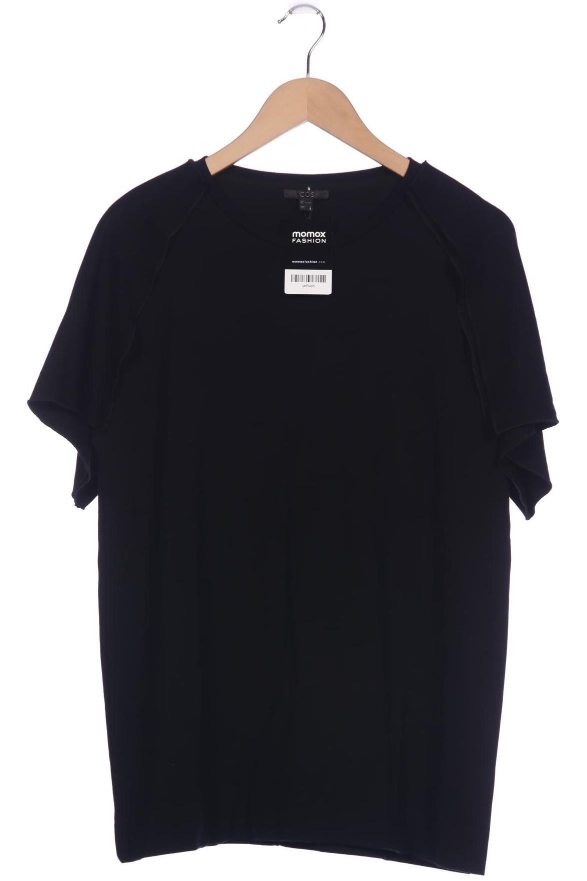 

COS Damen T-Shirt, schwarz, Gr. 42