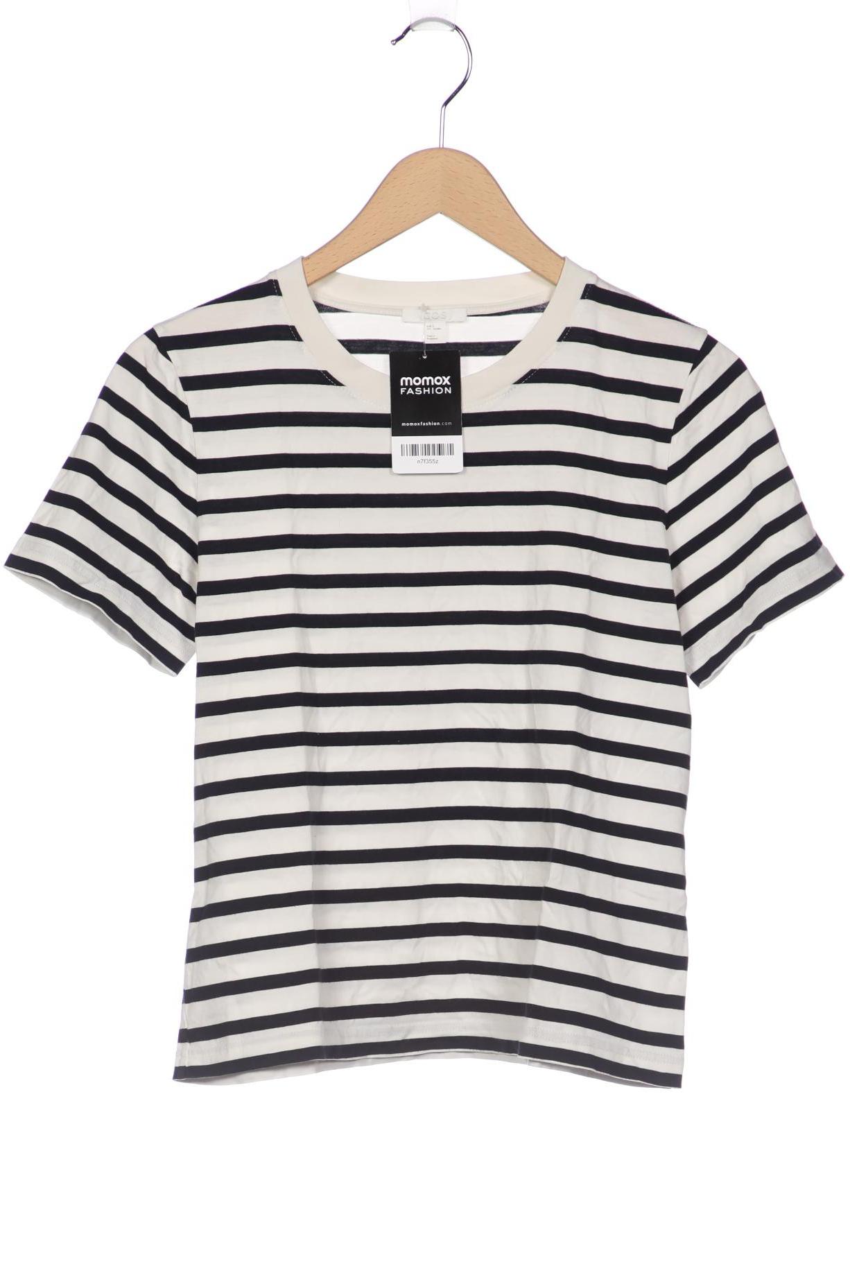 

COS Damen T-Shirt, cremeweiß