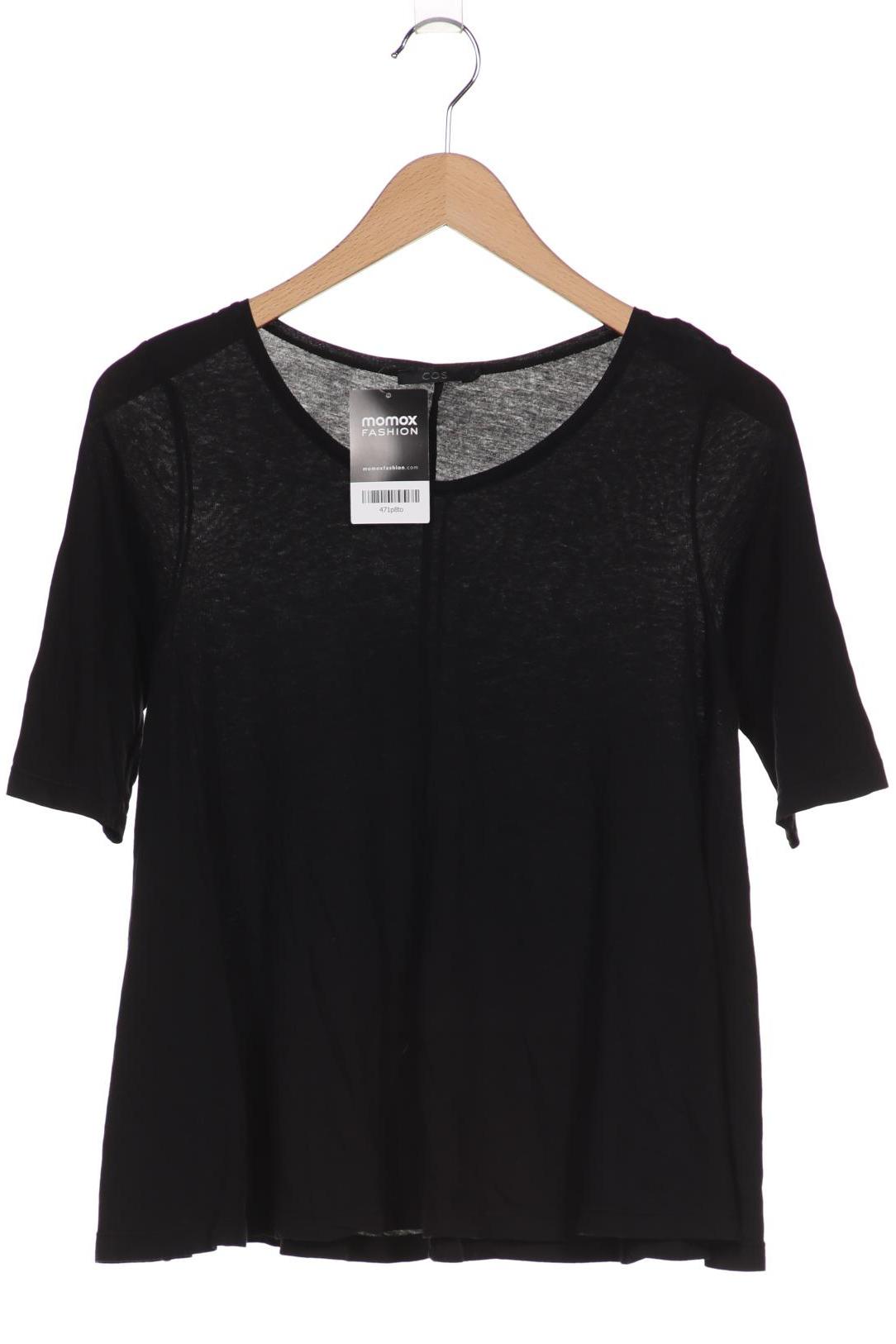 

COS Damen T-Shirt, schwarz