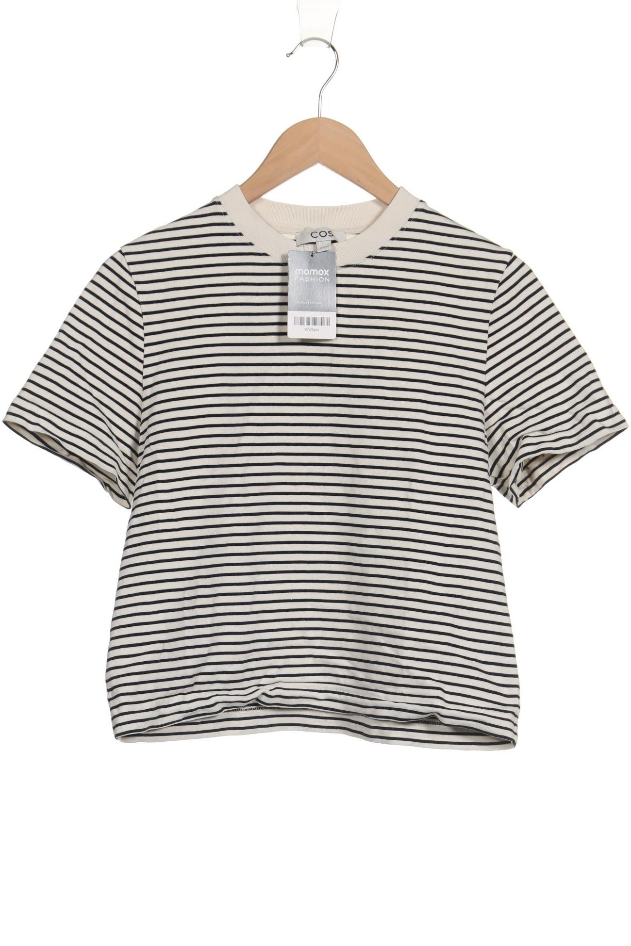 

COS Damen T-Shirt, cremeweiß, Gr. 38