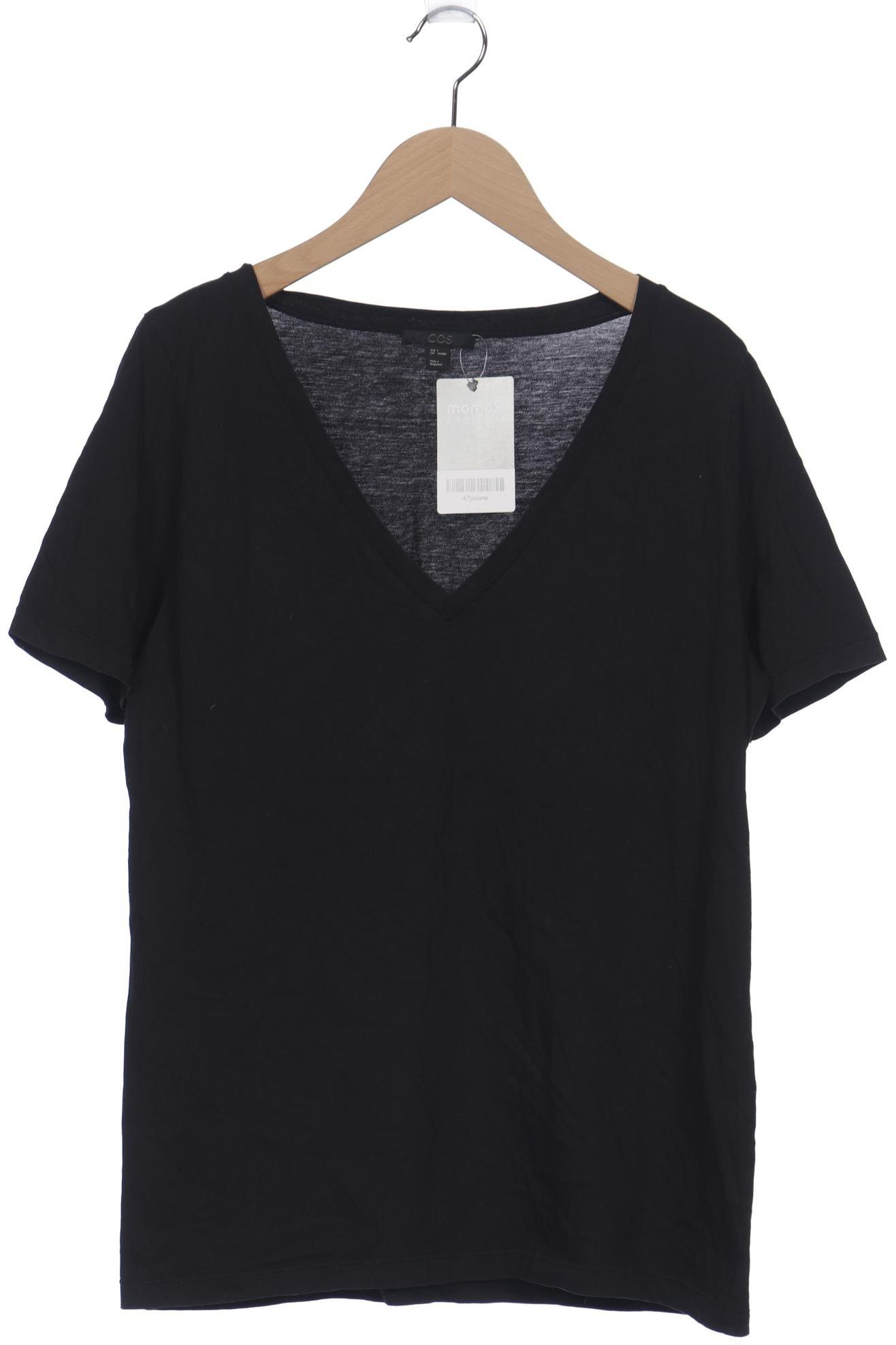

COS Damen T-Shirt, schwarz