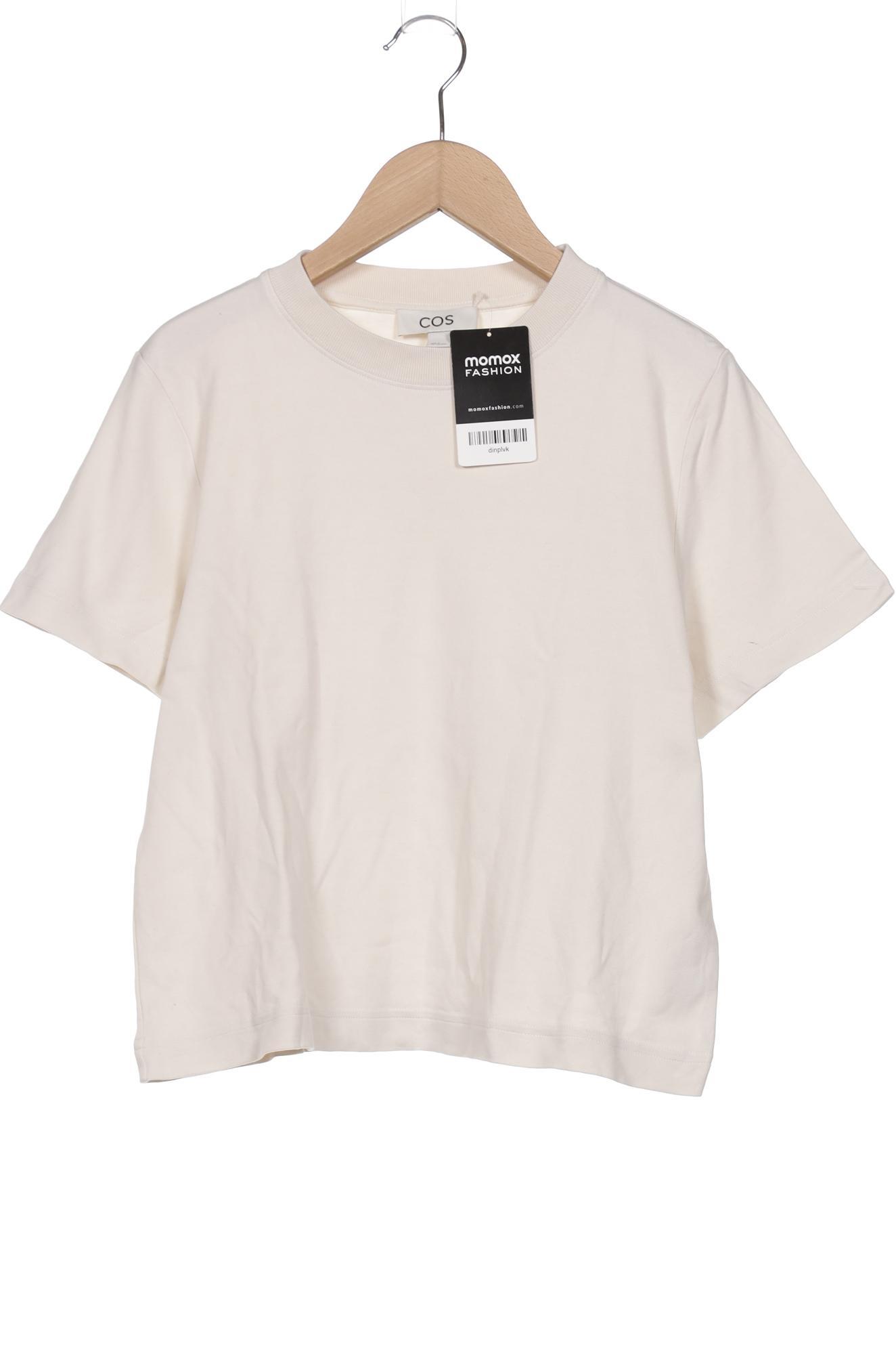 

COS Damen T-Shirt, cremeweiß, Gr. 36
