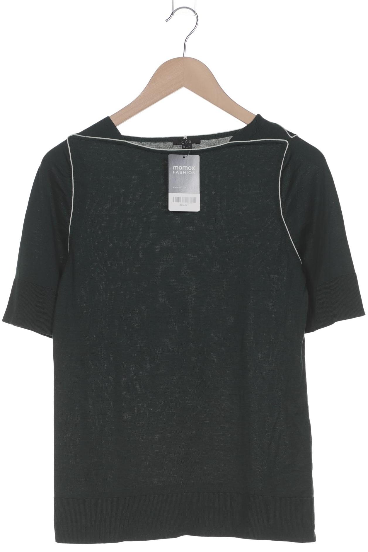 

COS Damen T-Shirt, grün, Gr. 36