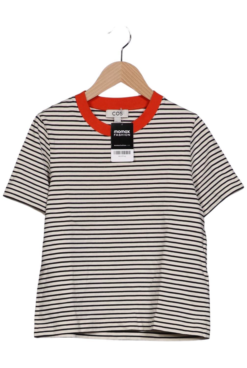 

COS Damen T-Shirt, cremeweiß, Gr. 36