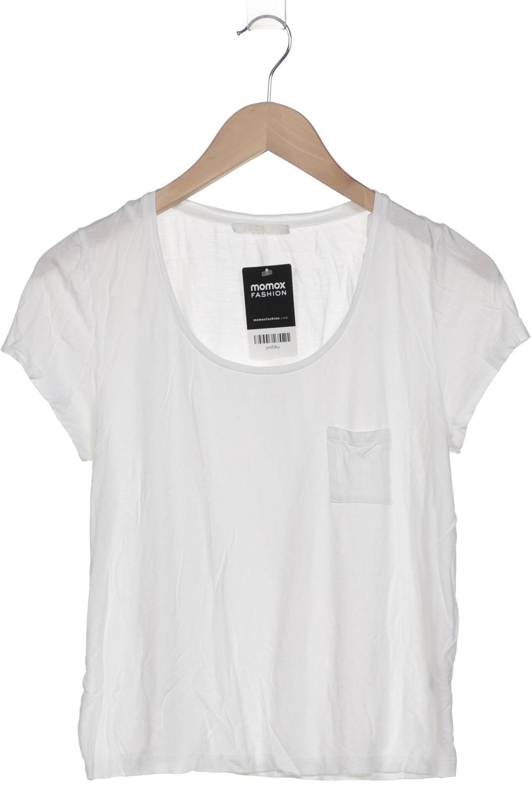 

COS Damen T-Shirt, weiß, Gr. 36