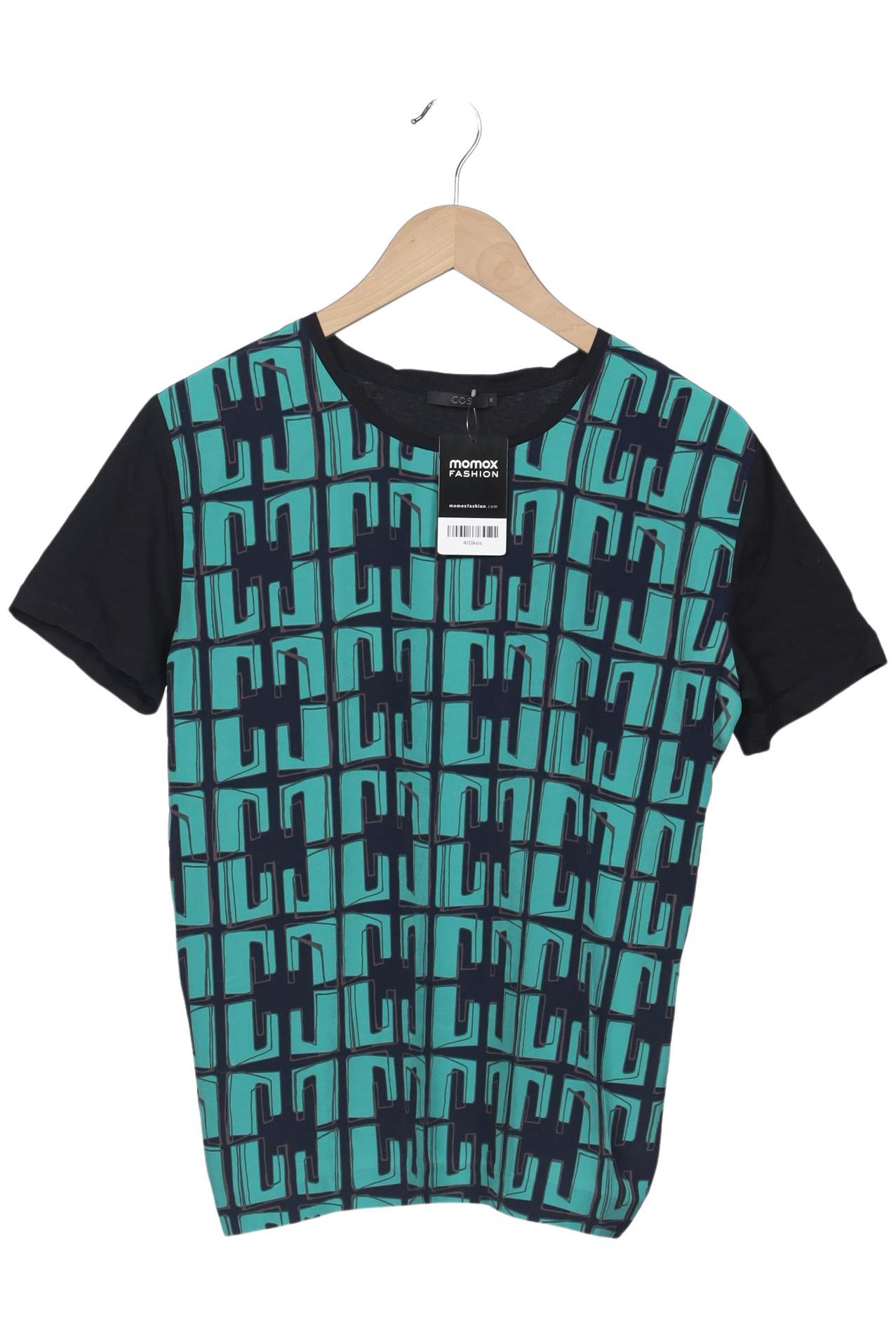 

COS Damen T-Shirt, türkis, Gr. 38